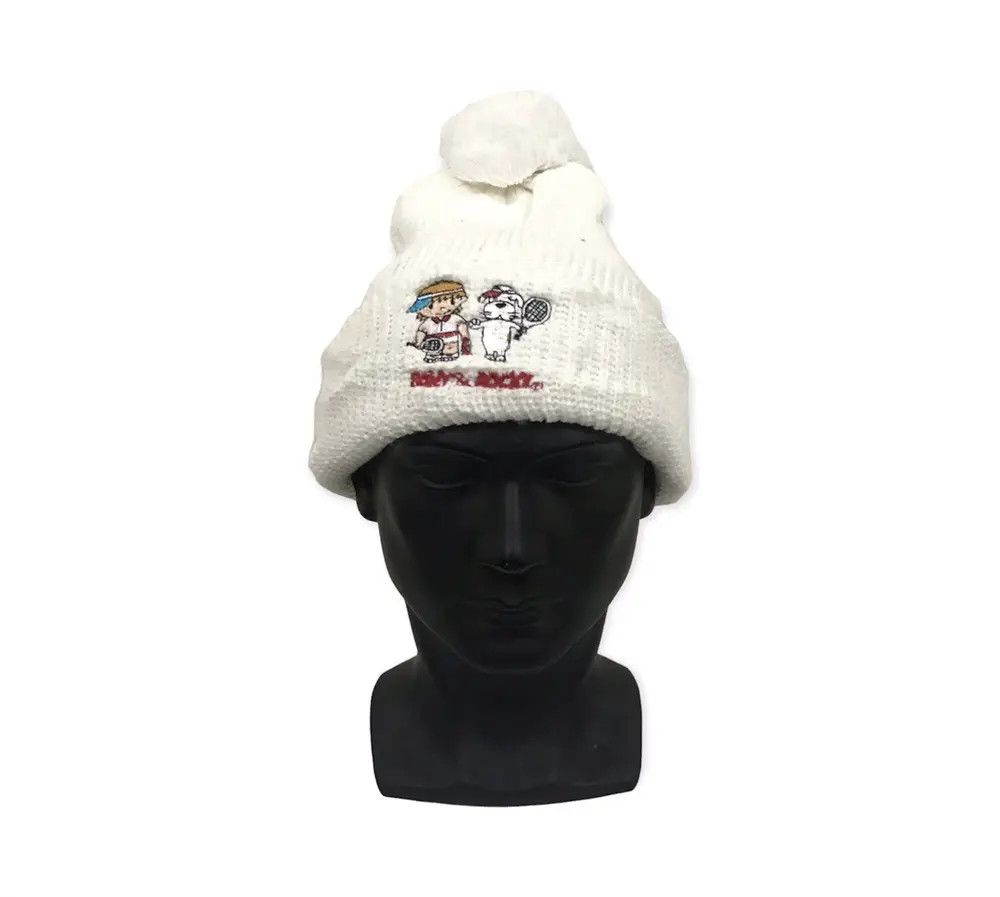 Cartoon Network × Japanese Brand × Vintage Roxy & Rocky Plain Knit Beanie Hat Size ONE SIZE - 1 Thumbnail