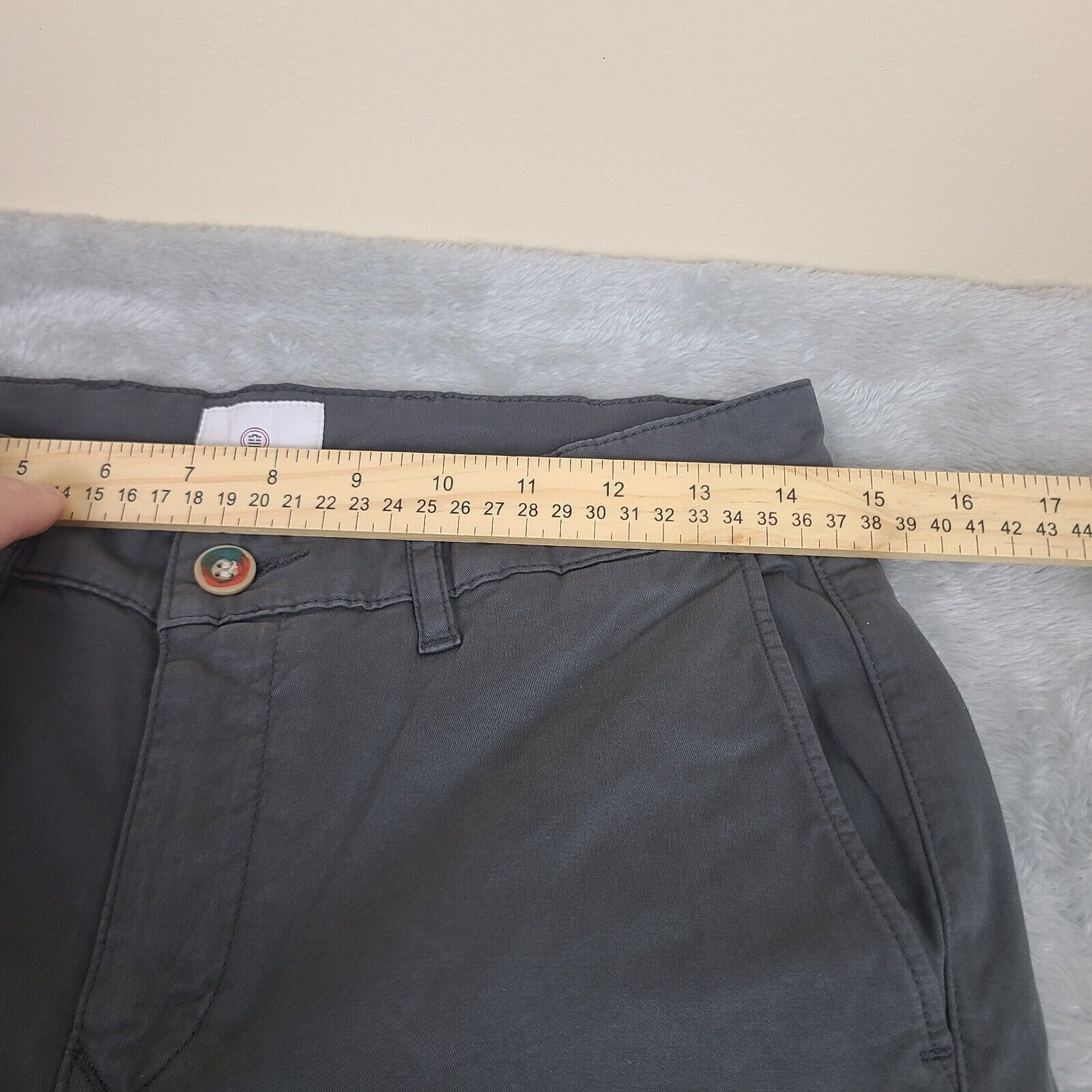 Vintage Serge Blanco Mens Gray Chino Dress Pants Size 31 New With Ta Size US 31 - 6 Thumbnail