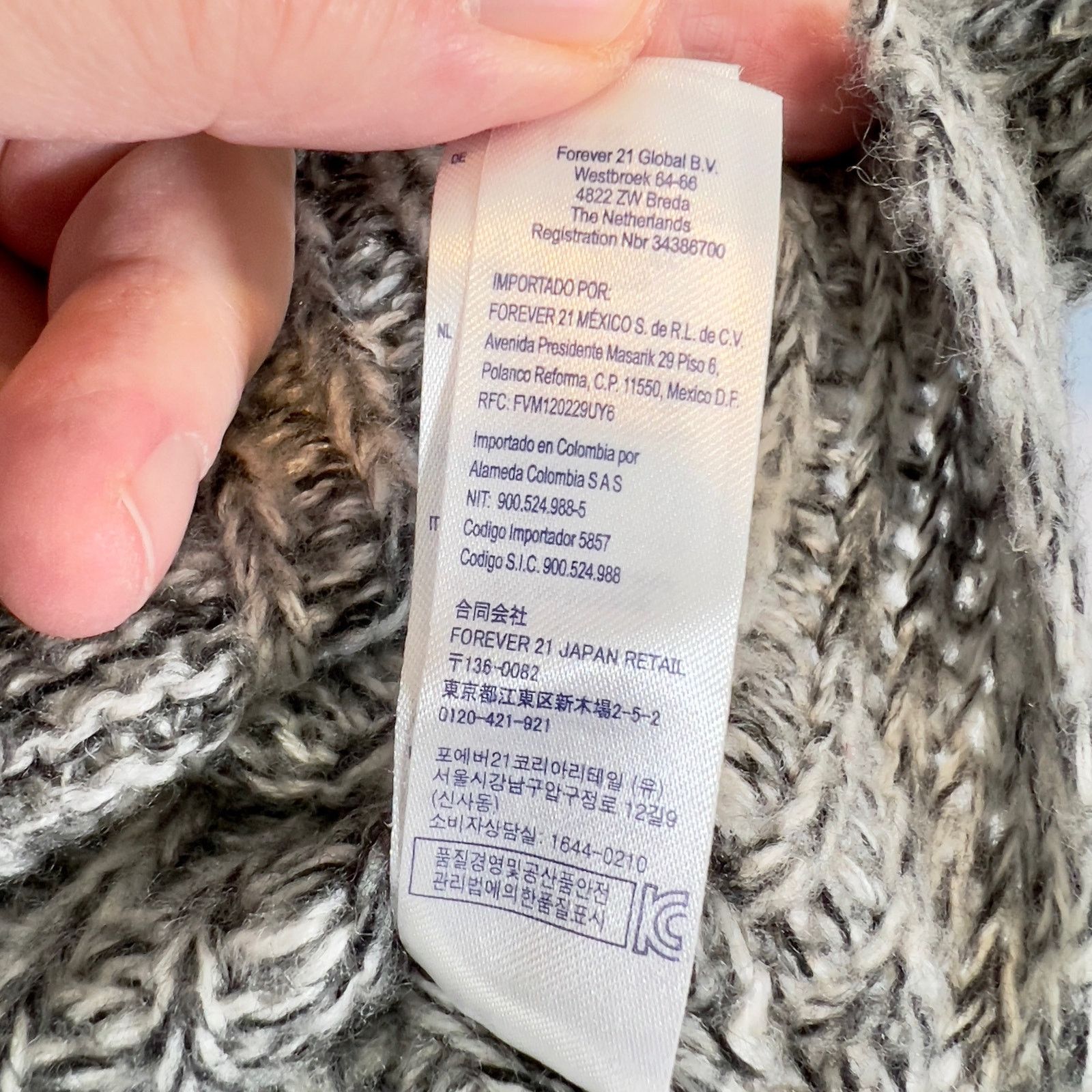 Forever 21 Forever 21 Cable Knit Sweater Woman's S 100% Acrylic Size S / US 4 / IT 40 - 5 Thumbnail
