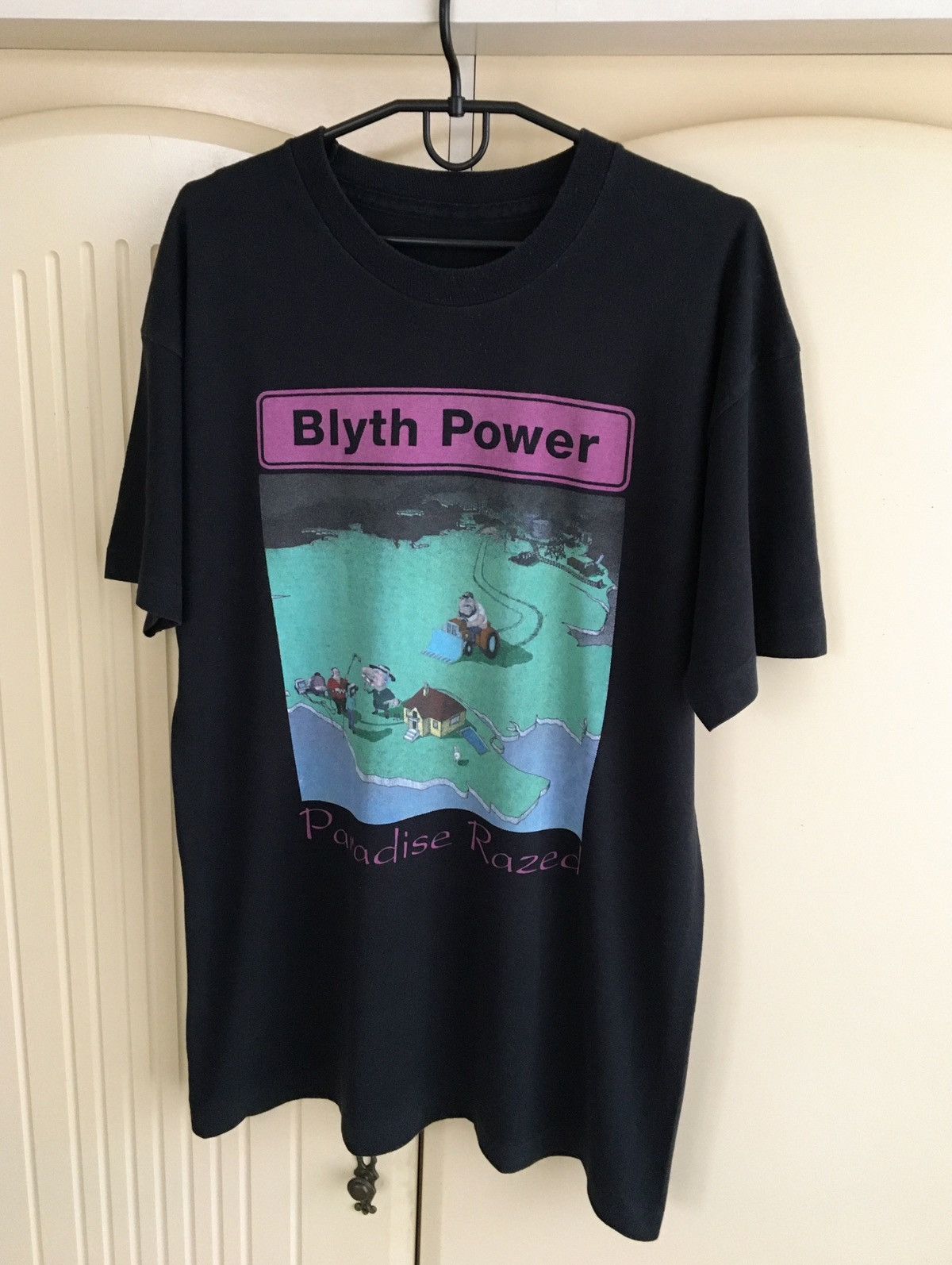 Band Tees 1995 Vintage Blyth Power Paradise Razed Single Stitch Tee Size US L / EU 52-54 / 3 - 1 Thumbnail