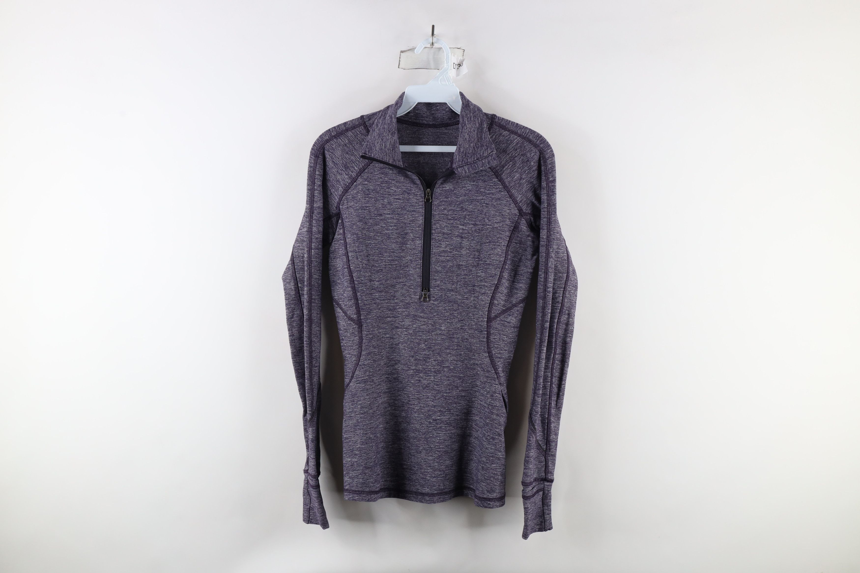 Lululemon × Vintage Lululemon Vent Tech Half Zip Pullover Sweater Top Purple Size S / US 4 / IT 40 - 1 Thumbnail