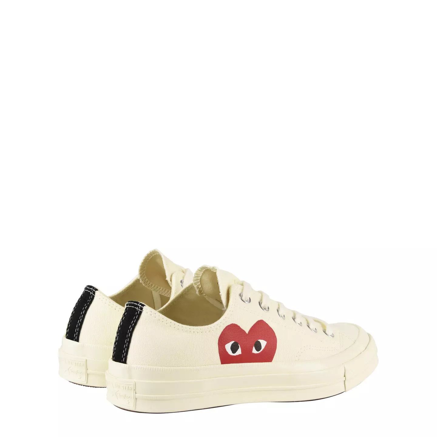 Comme des Garcons PLAY × Converse o1g2r1mq0426 Large Peeping Heart Chuck Taylor 70 Trainers Size US 7 / EU 40 - 5 Thumbnail