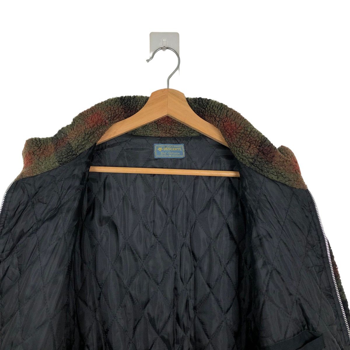 Japanese Brand 🔥90’s VINTAGE DESCENTE FLEECE SHERPA JACKET TARTAN DESIGN Size US M / EU 48-50 / 2 - 10 Thumbnail