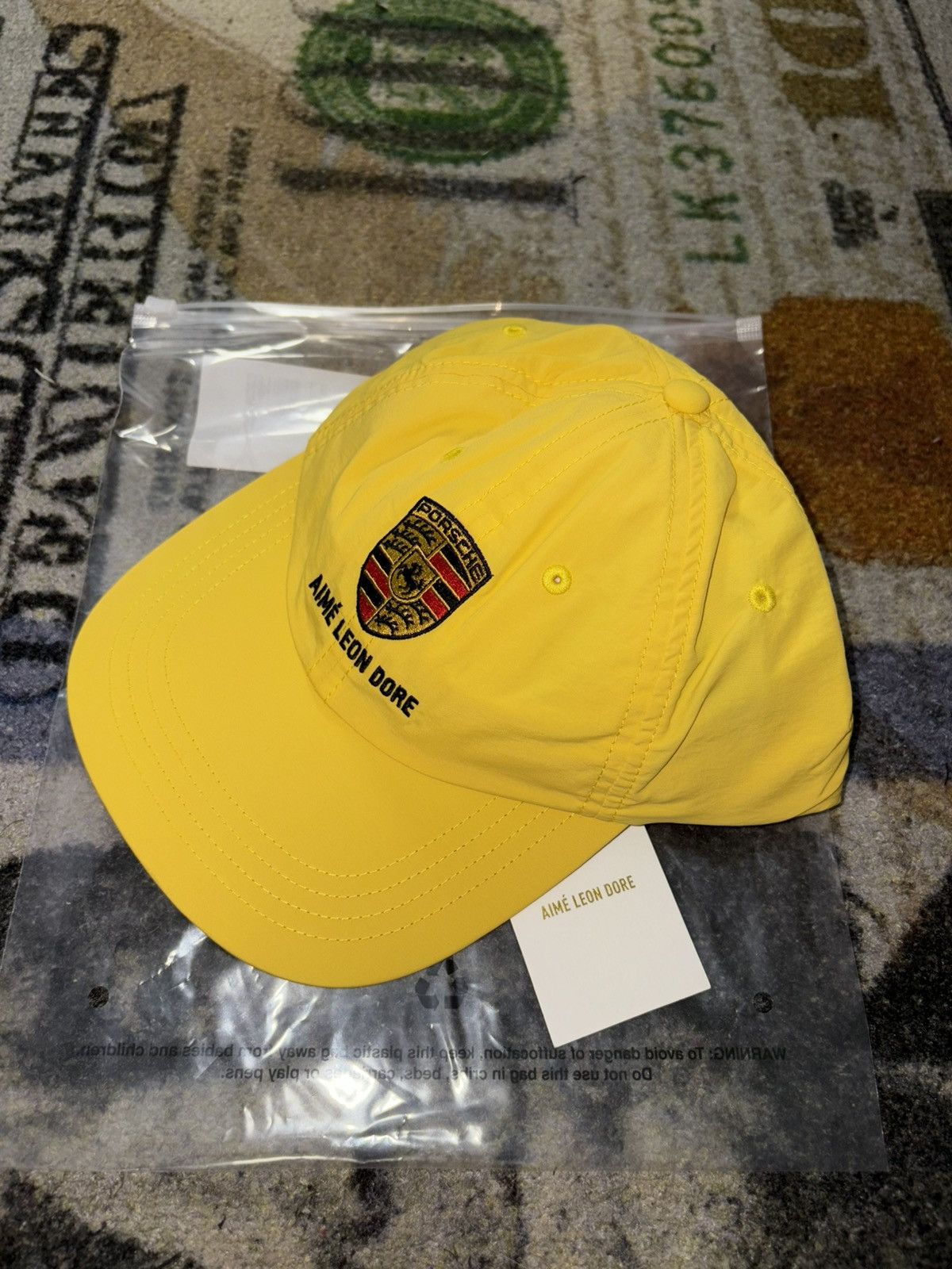 Aime Leon Dore × Porsche Design ALD / Porsche Nylon Logo Hat Size ONE SIZE - 1 Thumbnail