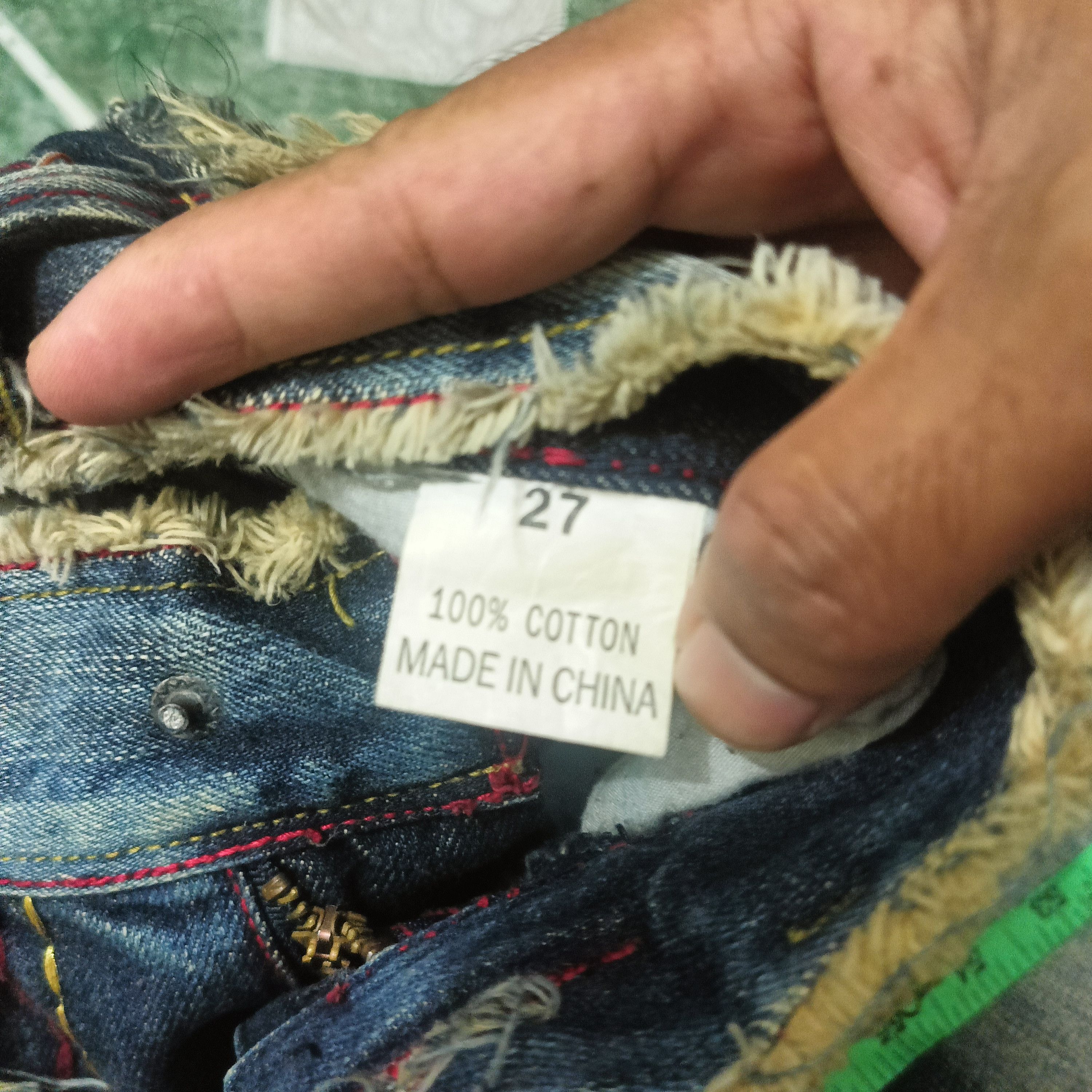 If Six Was Nine Roy 310 flared distressed bootcut jeans Size US 29 - 8 Thumbnail