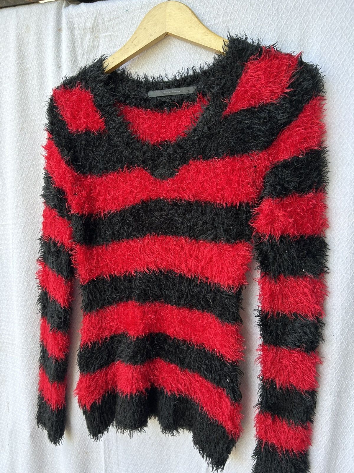 If Six Was Nine Fuzzy mohair sharp shooter knit stripe kurt cobain styled Size US S / EU 44-46 / 1 - 4 Thumbnail