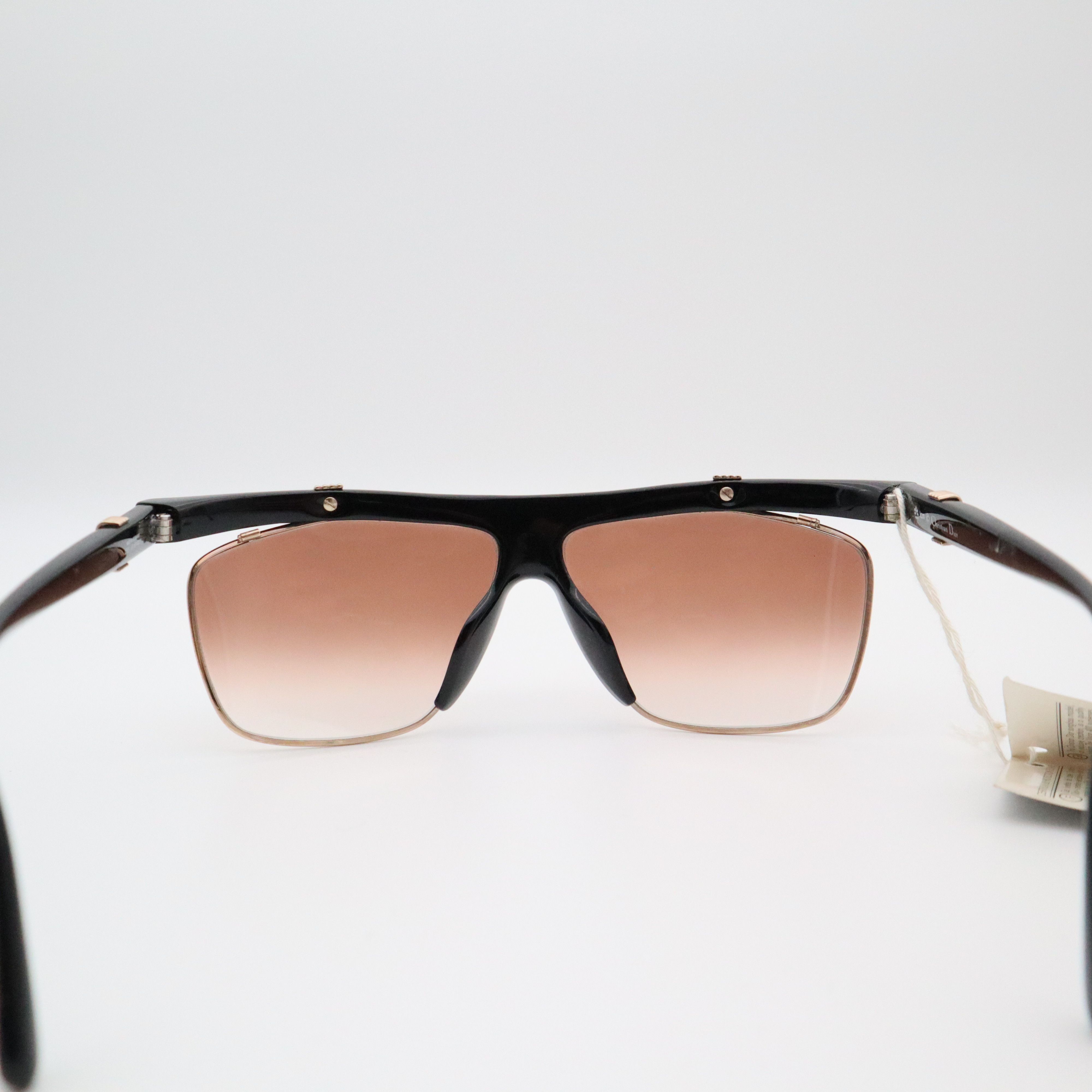 Dior Vintage Christian Dior 2555 Sunglasses Made in Germany 1980s Size ONE SIZE - 4 Thumbnail