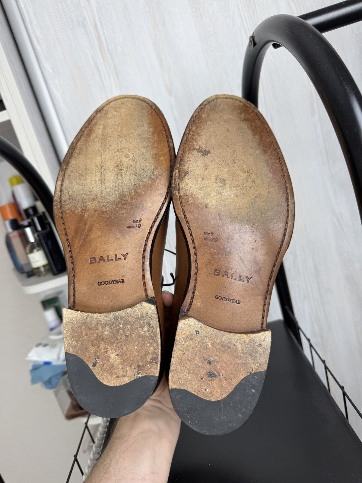 Bally Bally Wimbo brown derby classic shoes RRP 1190$ Size US 10 / EU 43 - 14 Thumbnail
