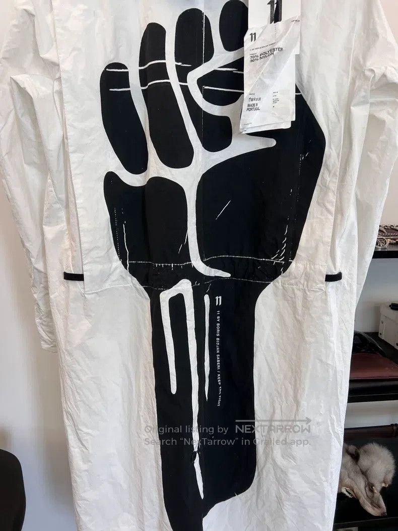 Boris Bidjan Saberi Boris Bidjan Saberi Size M Long fist print Parker trench co Size US M / EU 48-50 / 2 - 3 Thumbnail