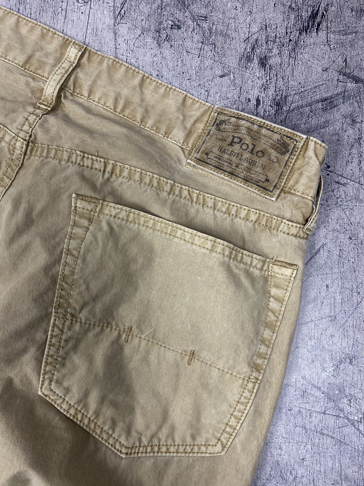 Polo Ralph Lauren × Vintage Vintage Polo Ralph Lauren Designer Denim Casual Pants Size US 34 / EU 50 - 4 Thumbnail