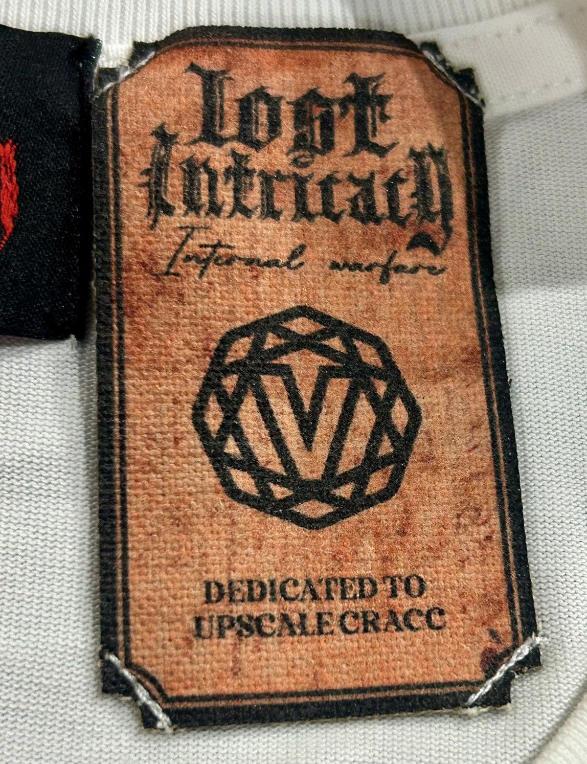 LOST INTRICACY Lost Intricacy “Front Page Mag” Graphic Tee White “Large” Size US L / EU 52-54 / 3 - 7 Thumbnail