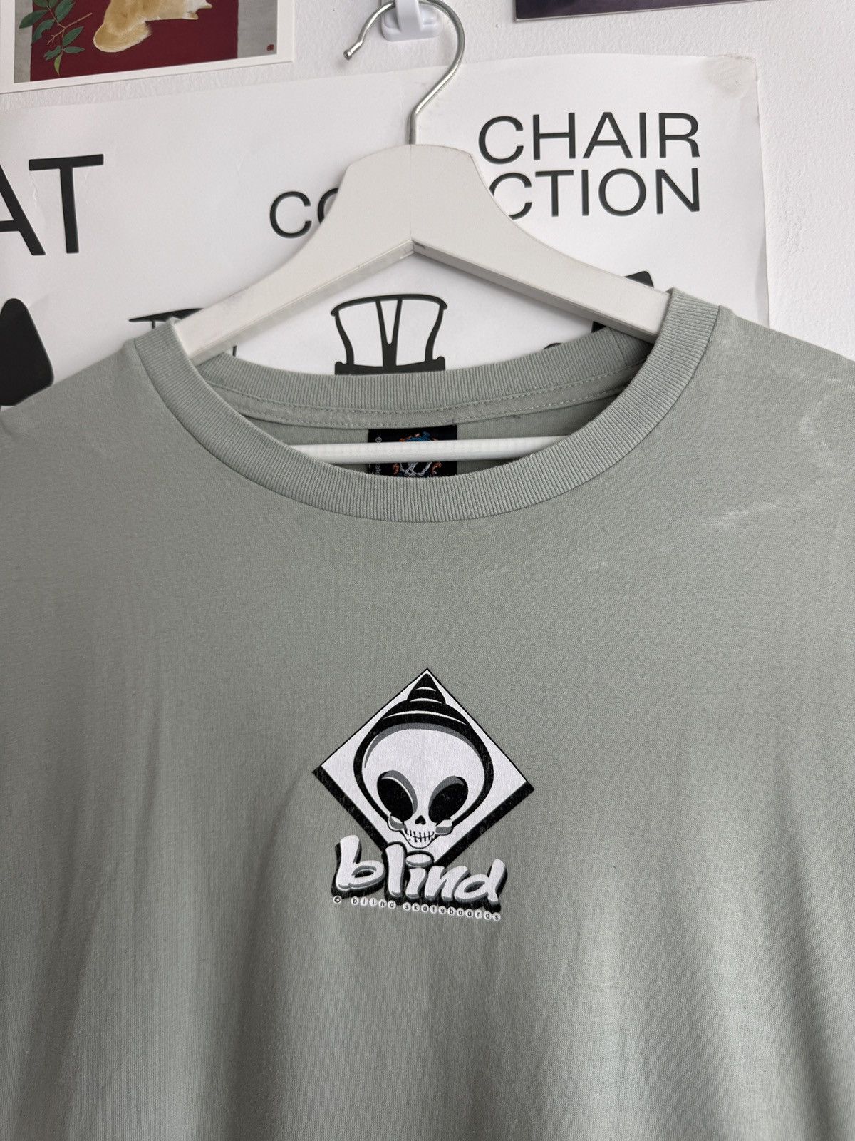 Blind Skateboards Vintage 90s Blind skateboards boxy t-shirt L hookups flip y2k Size US L / EU 52-54 / 3 - 3 Thumbnail