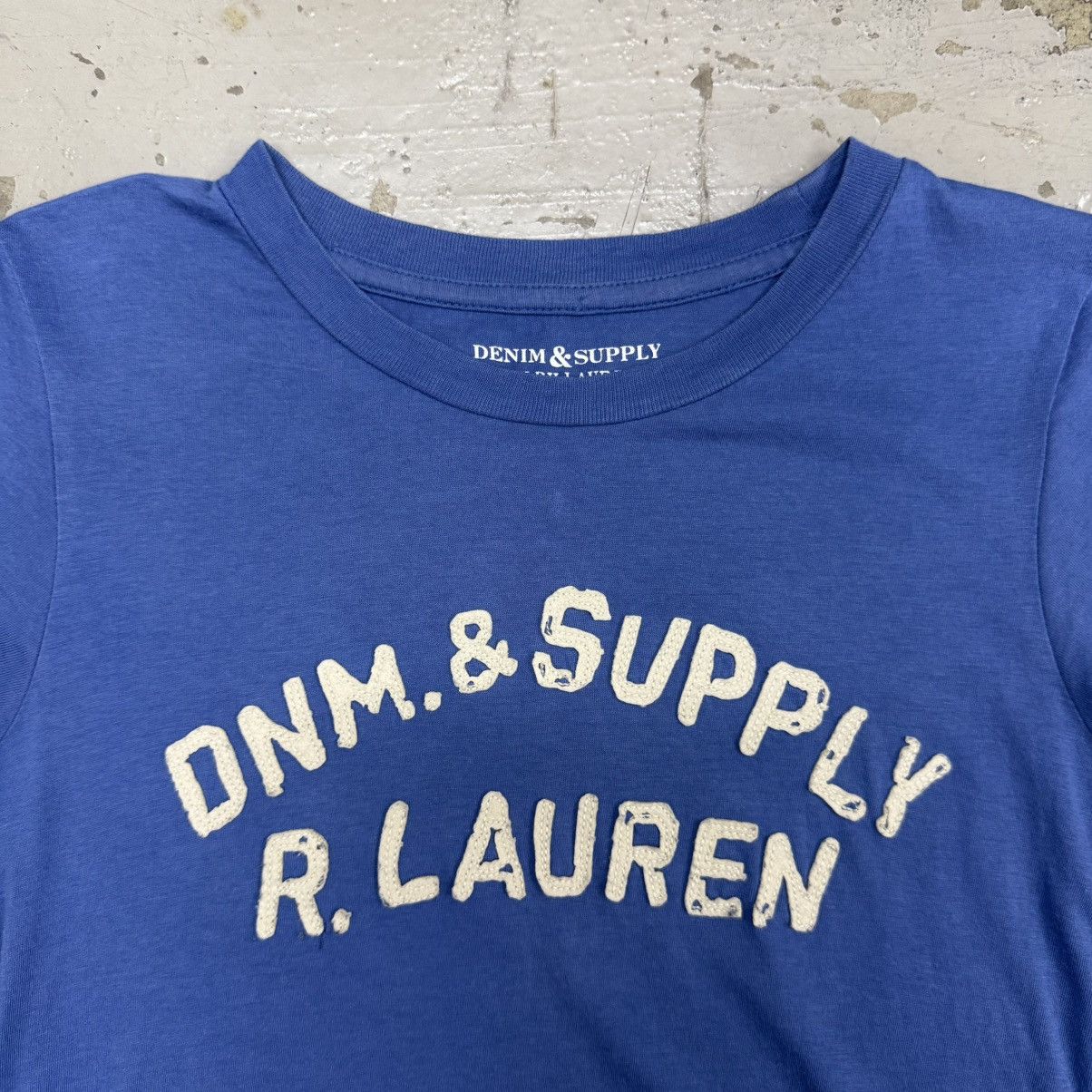 Denim & Supply Ralph Lauren Vintage Polo Ralph Lauren Denim Supply Distressed T-shirt Size XS / US 0-2 / IT 36-38 - 2 Thumbnail