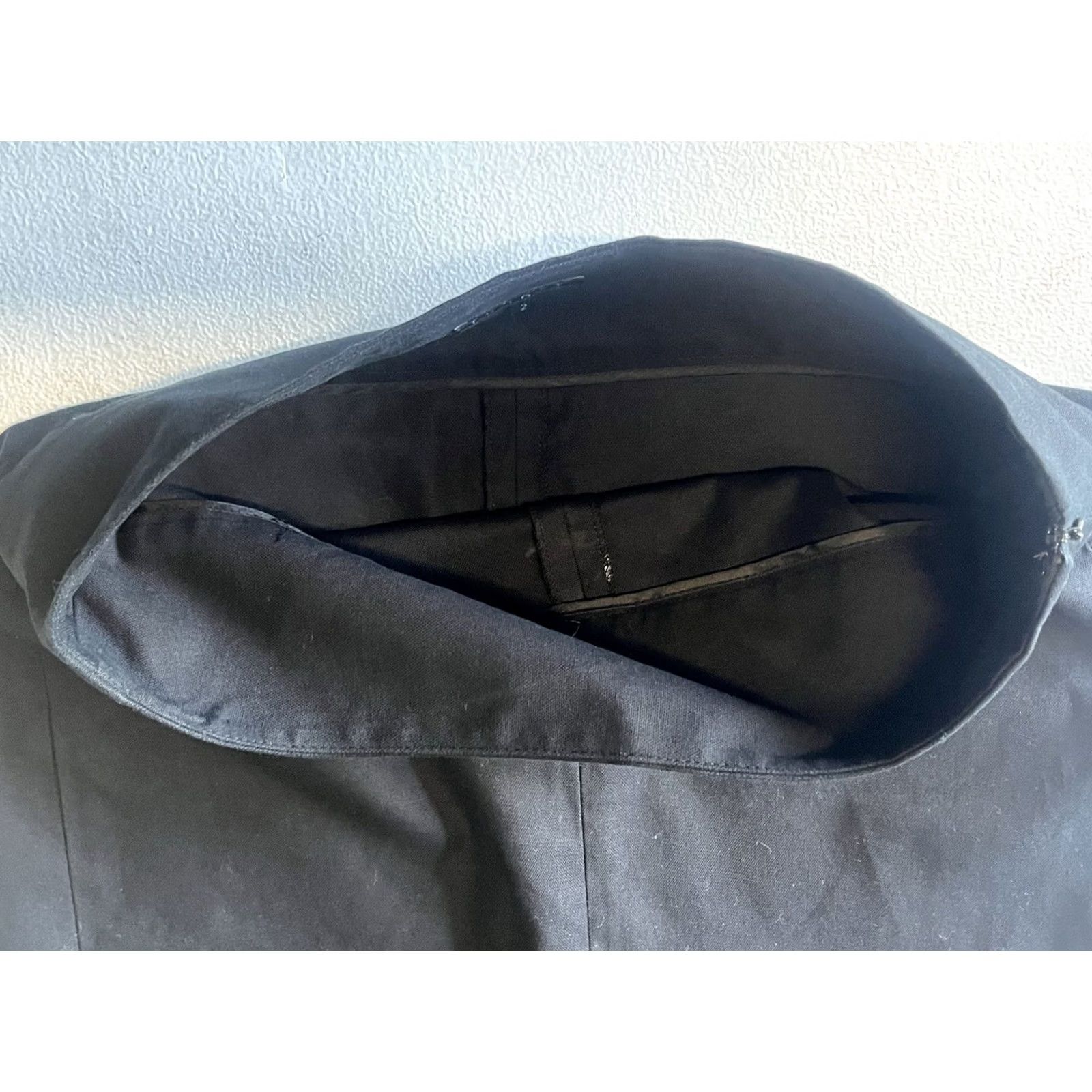 Theory Theory Womens Black Knee Length Skirt Size 2 USA Made Zip Pencil Straight Casual Classic Cotton Dry Clean Only Womens Skirt Size 26" / US 2 / IT 38 - 7 Thumbnail