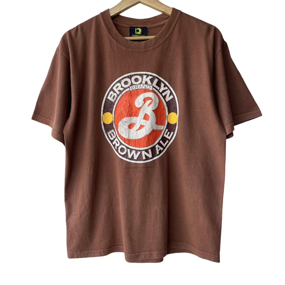 Vintage Brooklyn Brewery Brown Ale Vintage 2000 Licensed Promo Tee Size US M / EU 48-50 / 2 - 1 Thumbnail