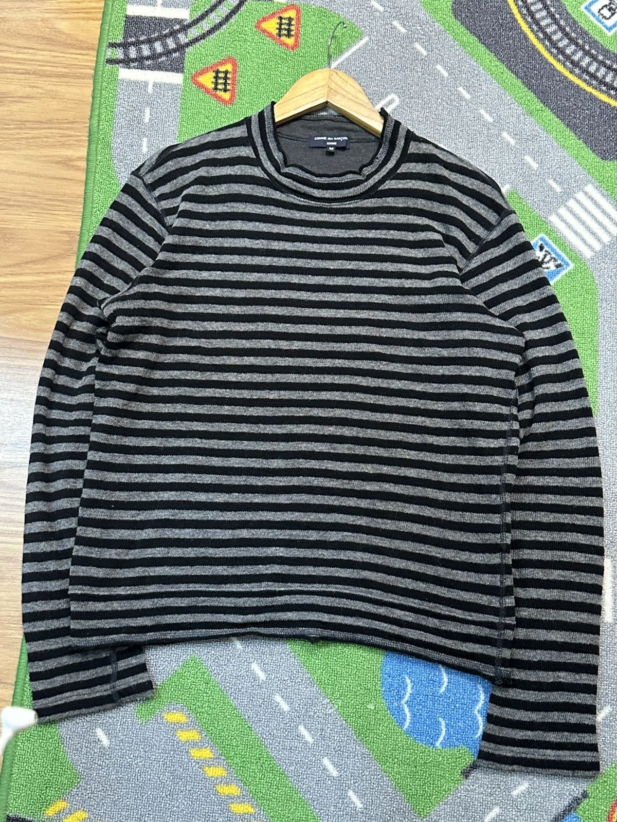 Comme des Garcons AW13 Comme des Garcons Stripes Mohair Sweater L/S Size US M / EU 48-50 / 2 - 14 Thumbnail