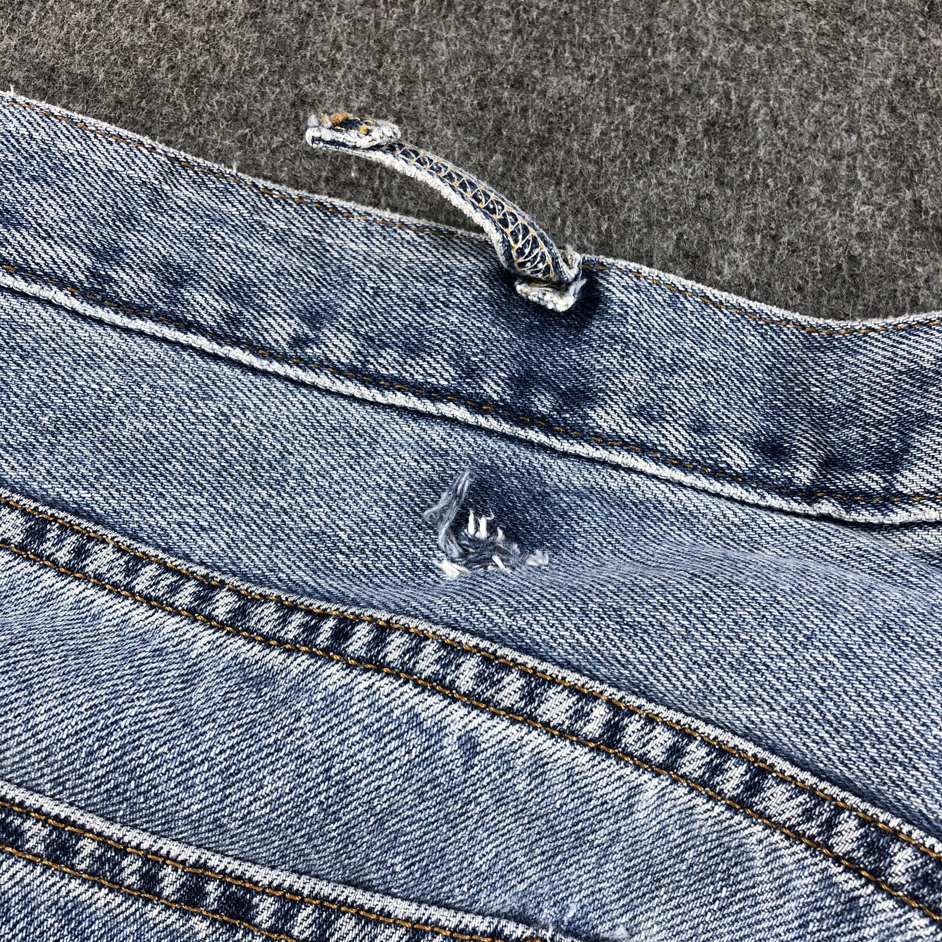 Levi's Vintage Blue Wash Levis 550 Jeans-J1582 Size US 42 / EU 58 - 9 Thumbnail