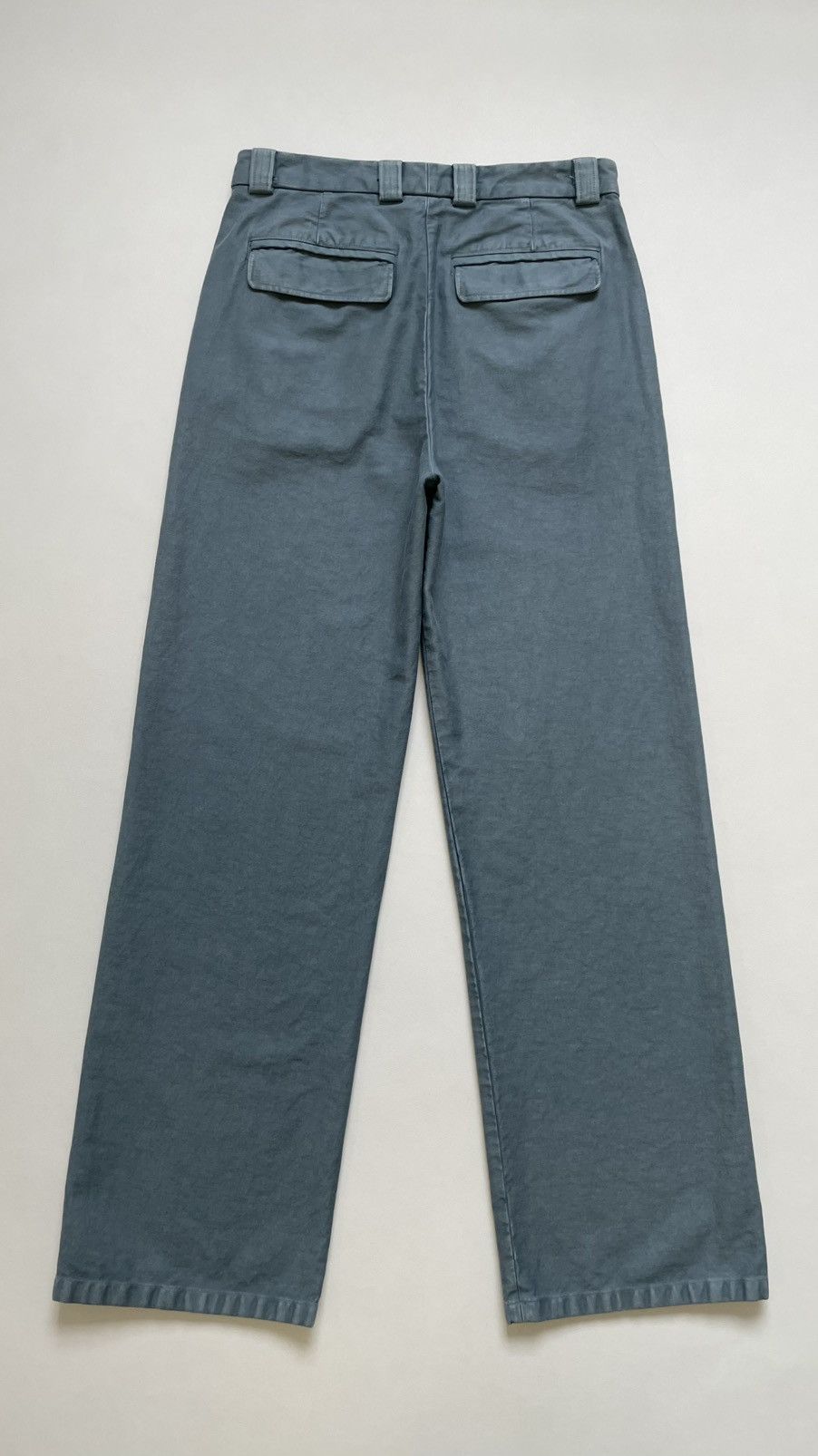 Dries Van Noten Sample ‘Washed Blue’ Wide Leg Utility Pants Size US 32 / EU 48 - 9 Thumbnail