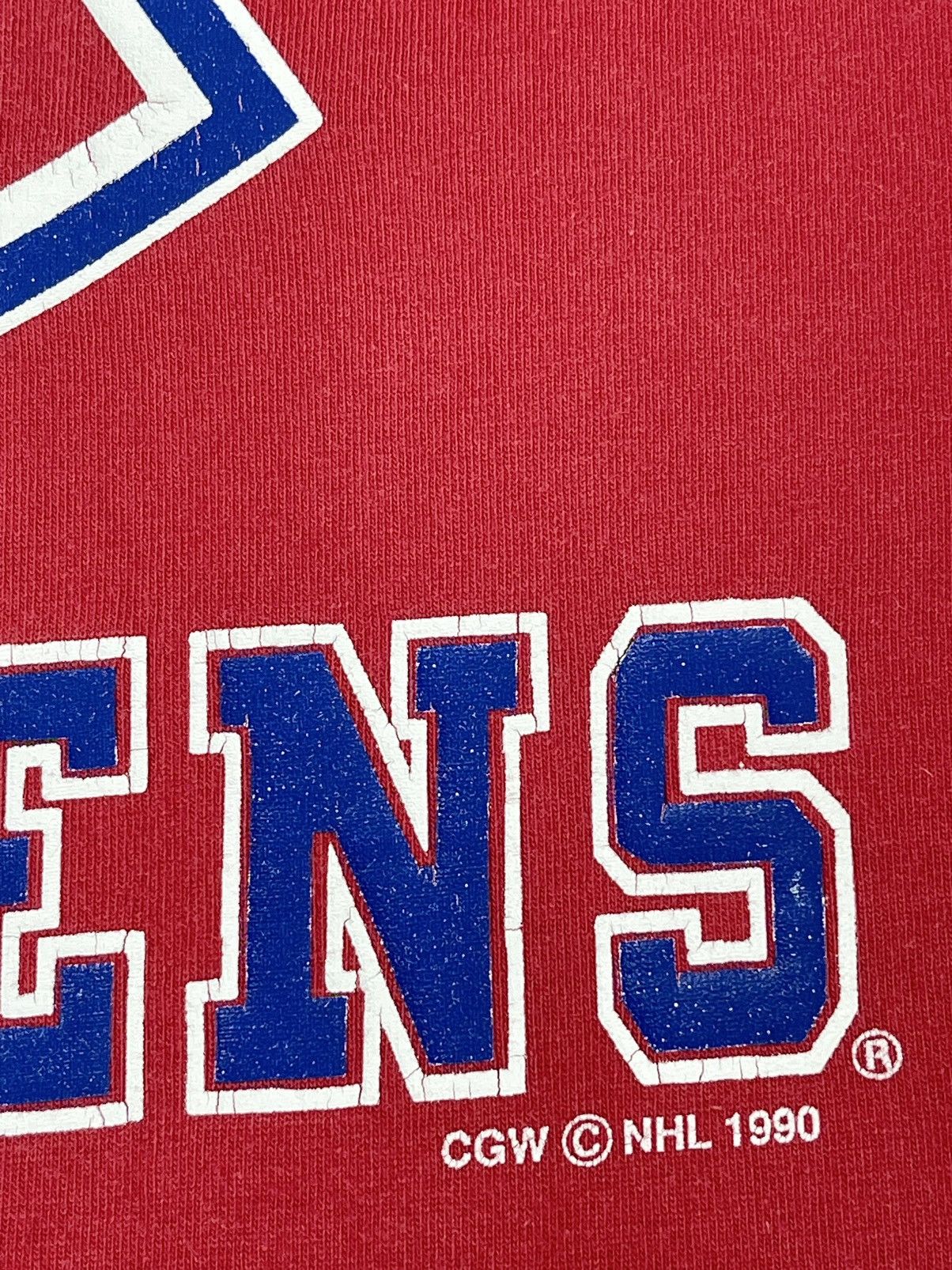 NHL × Vintage 90s Vintage Montreal Canadiens tee Size US L / EU 52-54 / 3 - 4 Thumbnail