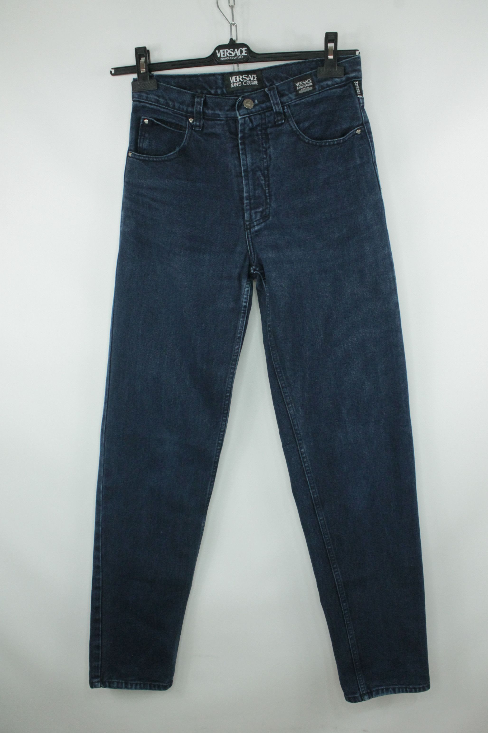 Versace Jeans Couture Vintage Versace Jeans Couture Blue Denim Jeans Size US 29 - 2 Thumbnail