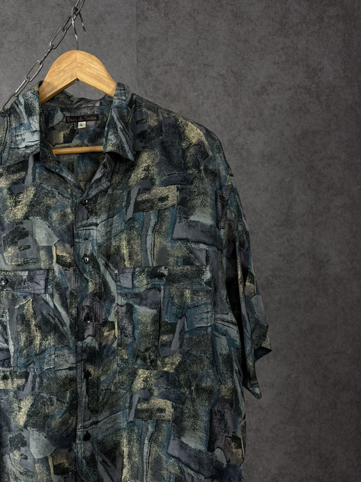 Vintage Art crazy hawaiian vintage silk shirt Size US L / EU 52-54 / 3 - 2 Thumbnail