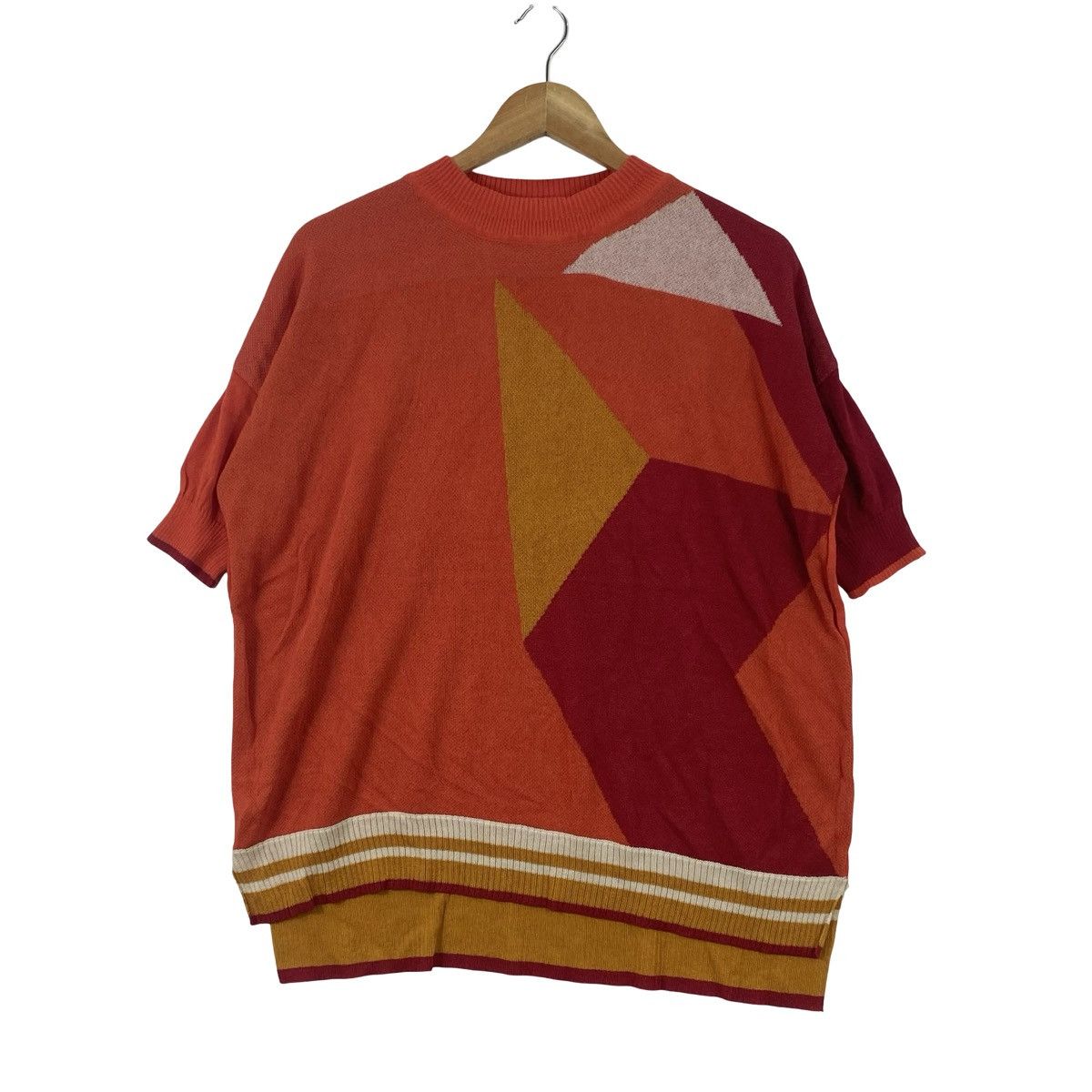 Vintage Vintage SUPER LADY by Kansai Yamamoto Abstract Geometric Size L / US 10 / IT 46 - 5 Thumbnail
