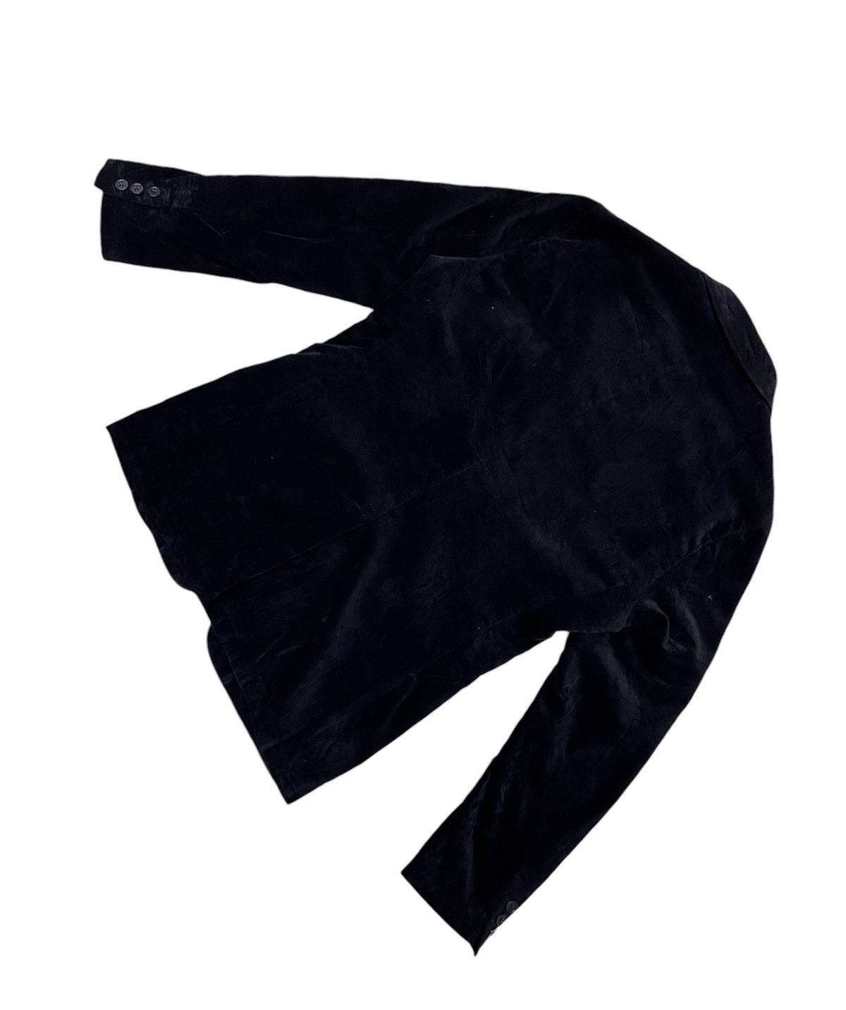 Japanese Brand × Takeo Kikuchi Japanese brand takeo kikuchi blazer valvet black Size 38L - 6 Thumbnail