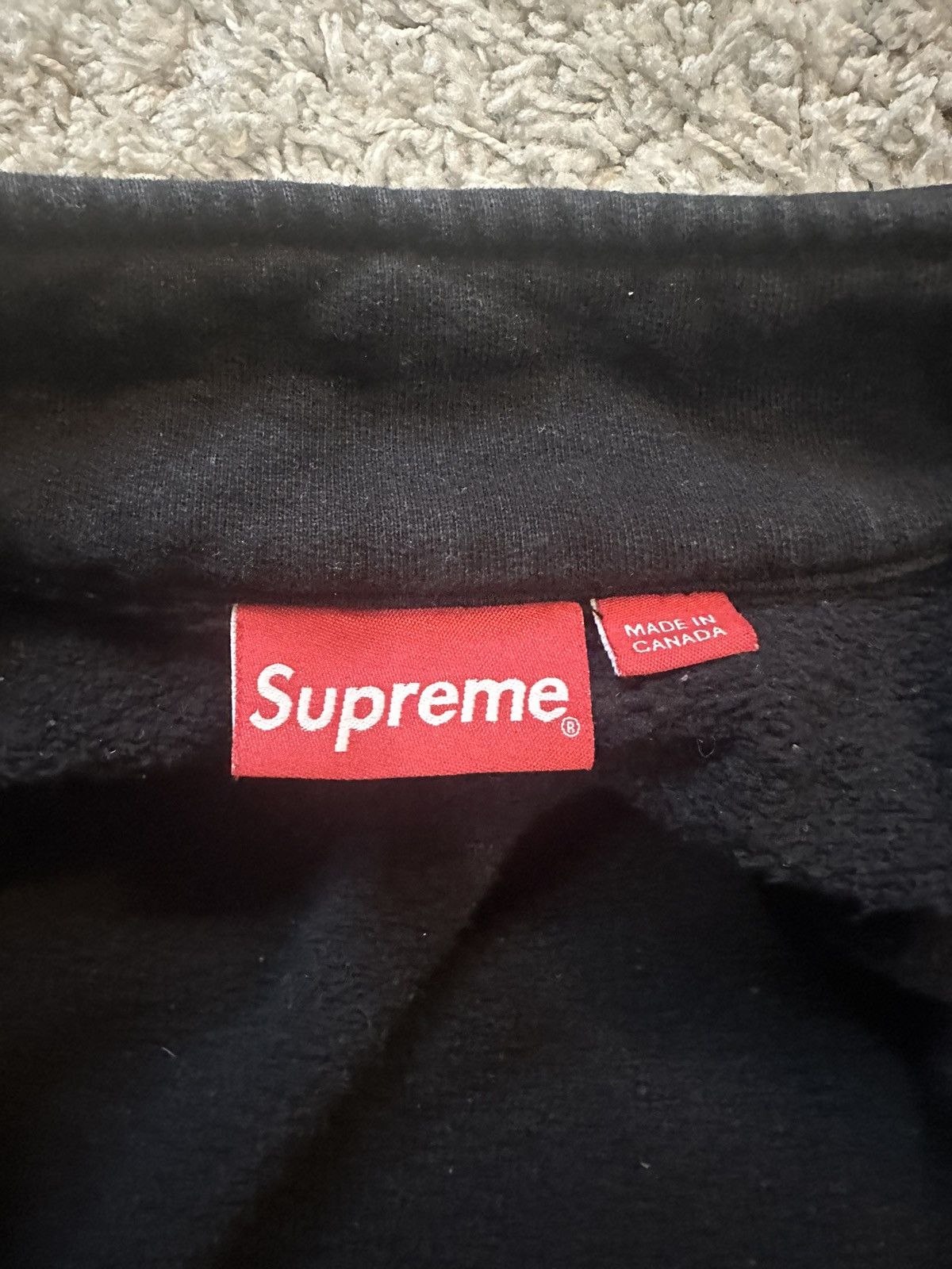 Supreme Supreme World Famous Quarter Zip Size XL Size US XL / EU 56 / 4 - 4 Thumbnail