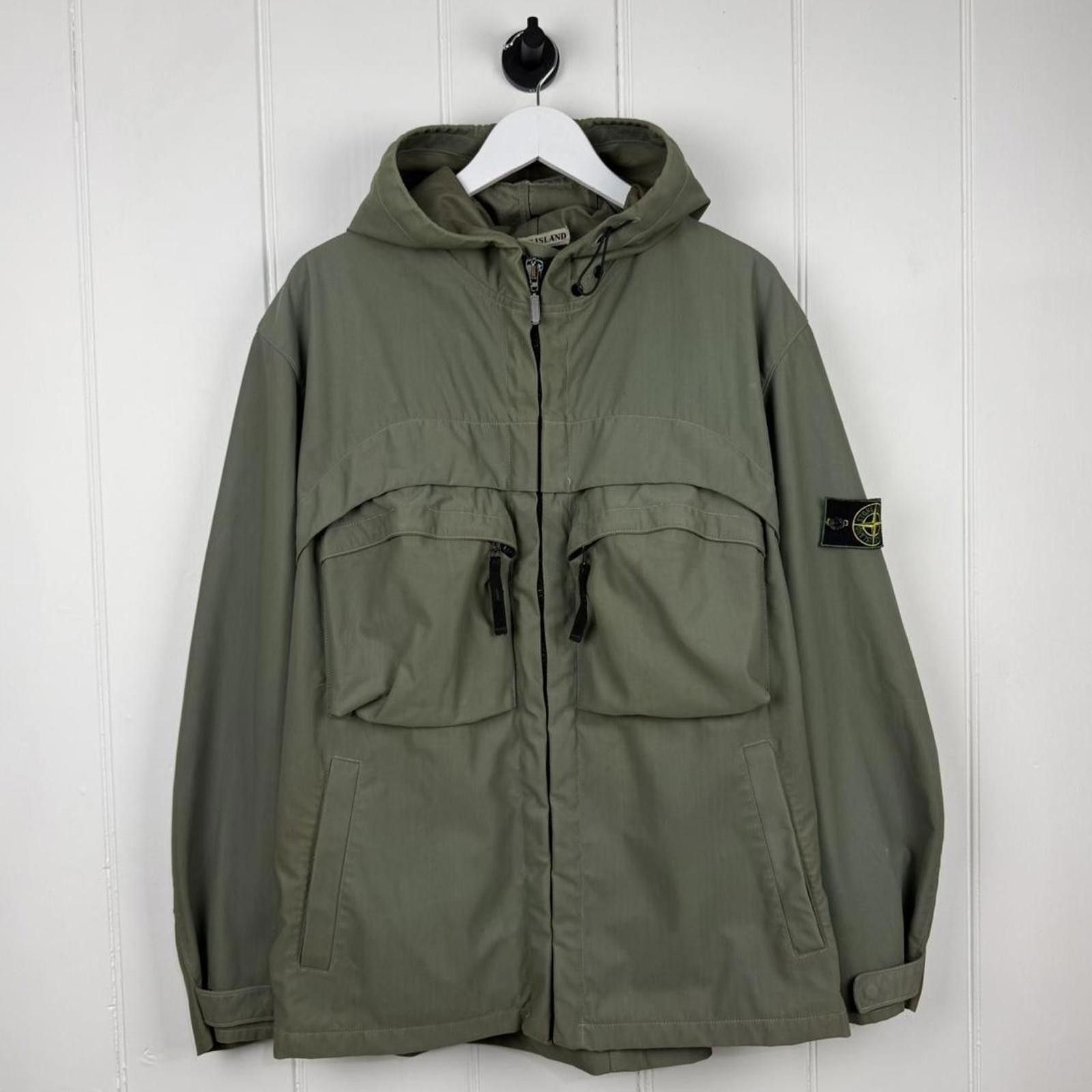 Stone Island 90’s Stone Island Nylam Jacket Size US XL / EU 56 / 4 - 1 Thumbnail