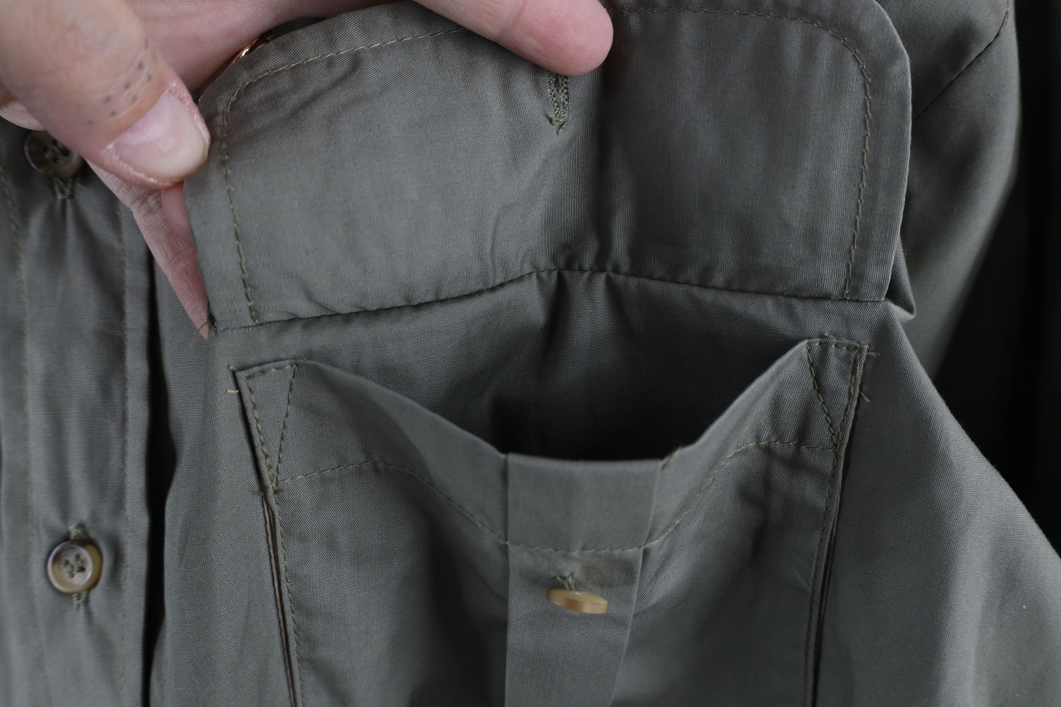 Vintage Vintage 90s Hunting Club Collared Shooting Shirt USA Size US L / EU 52-54 / 3 - 6 Thumbnail