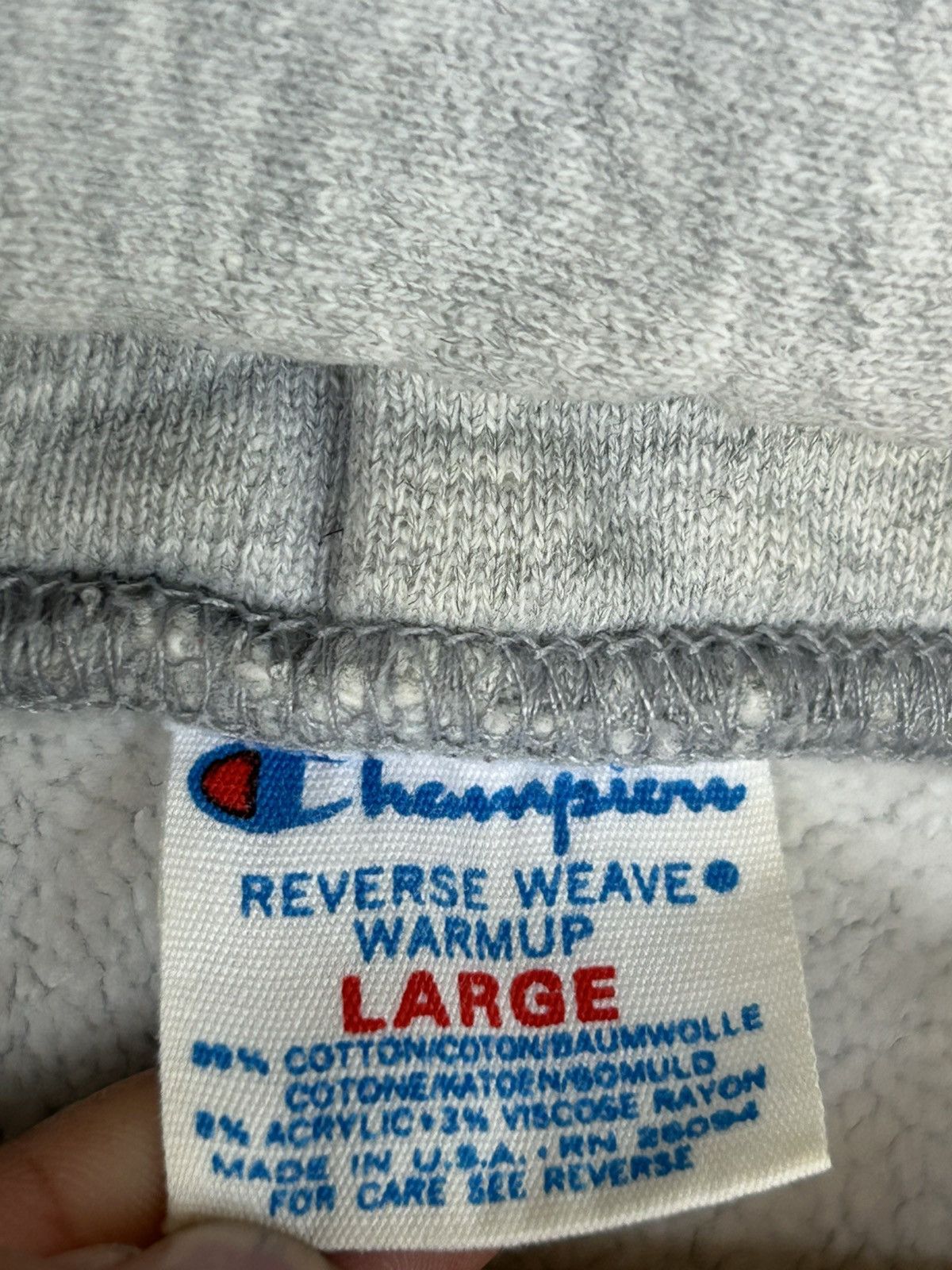 Champion Vintage 90s Thrashed Champion Reverse Weave Federal Sign Size US L / EU 52-54 / 3 - 7 Thumbnail