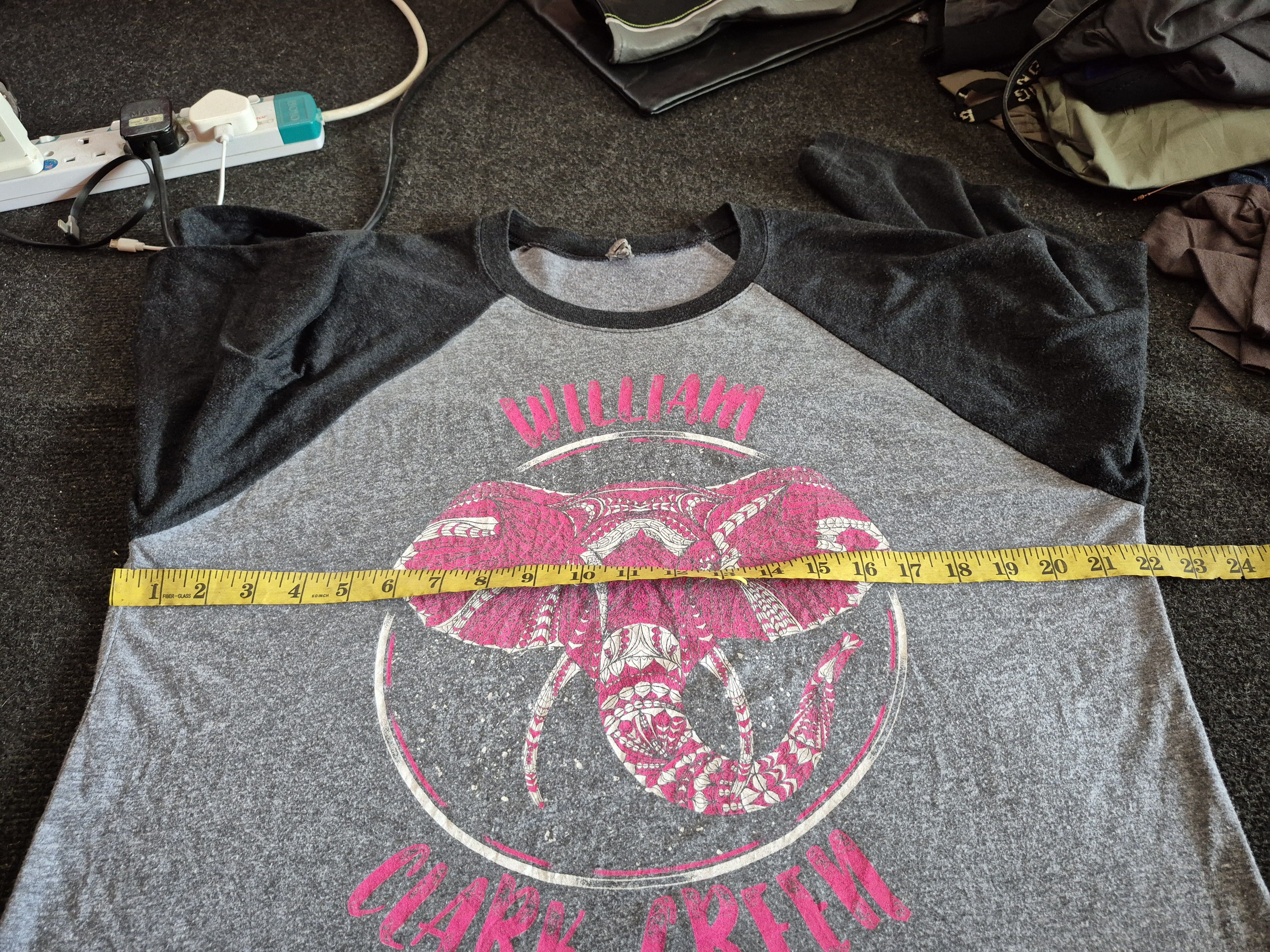 Band Tees 🔥 William Clark Green 3 Quarter Rayon Band Tee Size US L / EU 52-54 / 3 - 10 Thumbnail