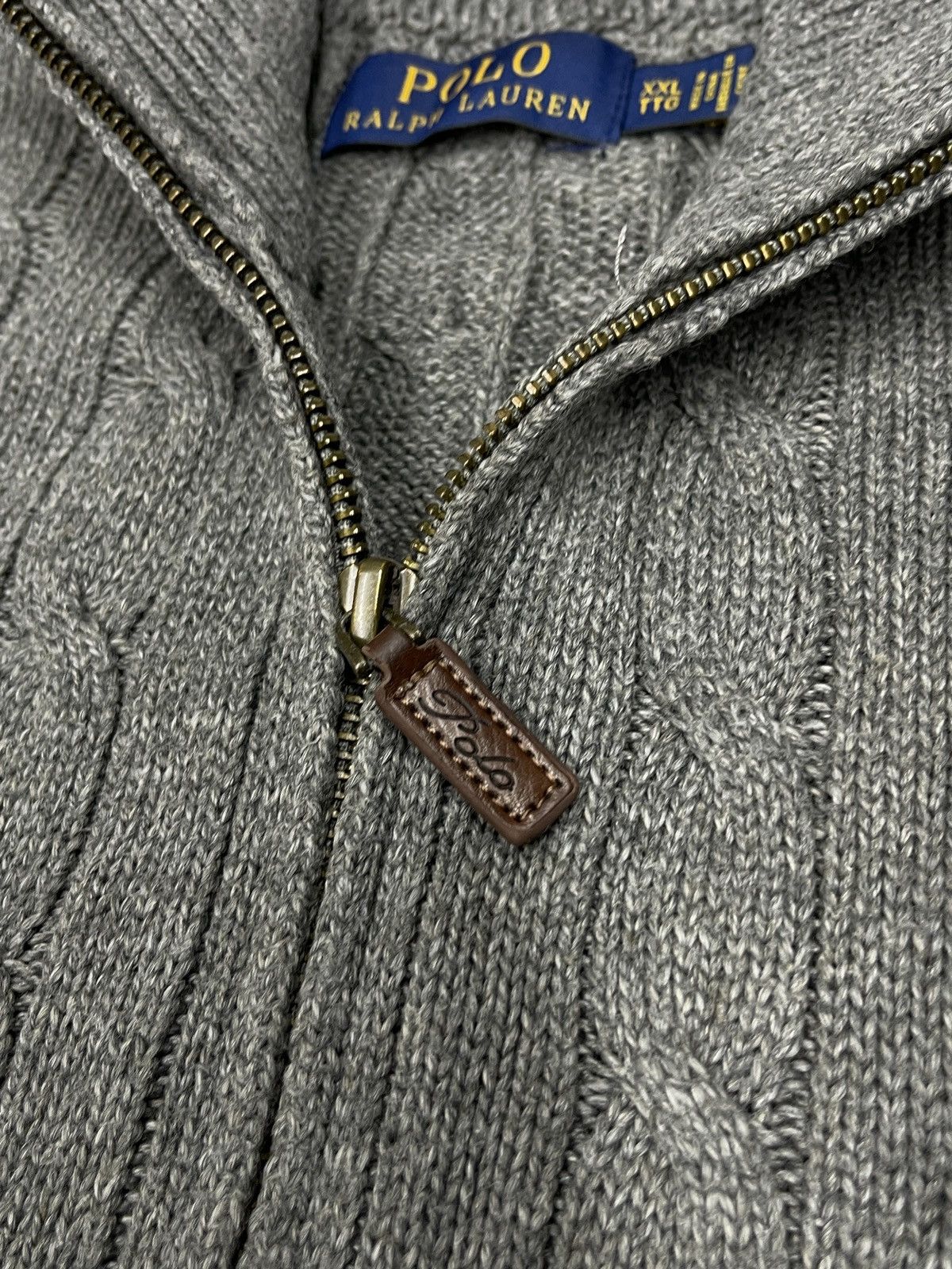 Polo Ralph Lauren Mens Polo Ralph Lauren Knitted Sweater Half Zip 1/4 Rugby Size US XXL / EU 58 / 5 - 6 Thumbnail