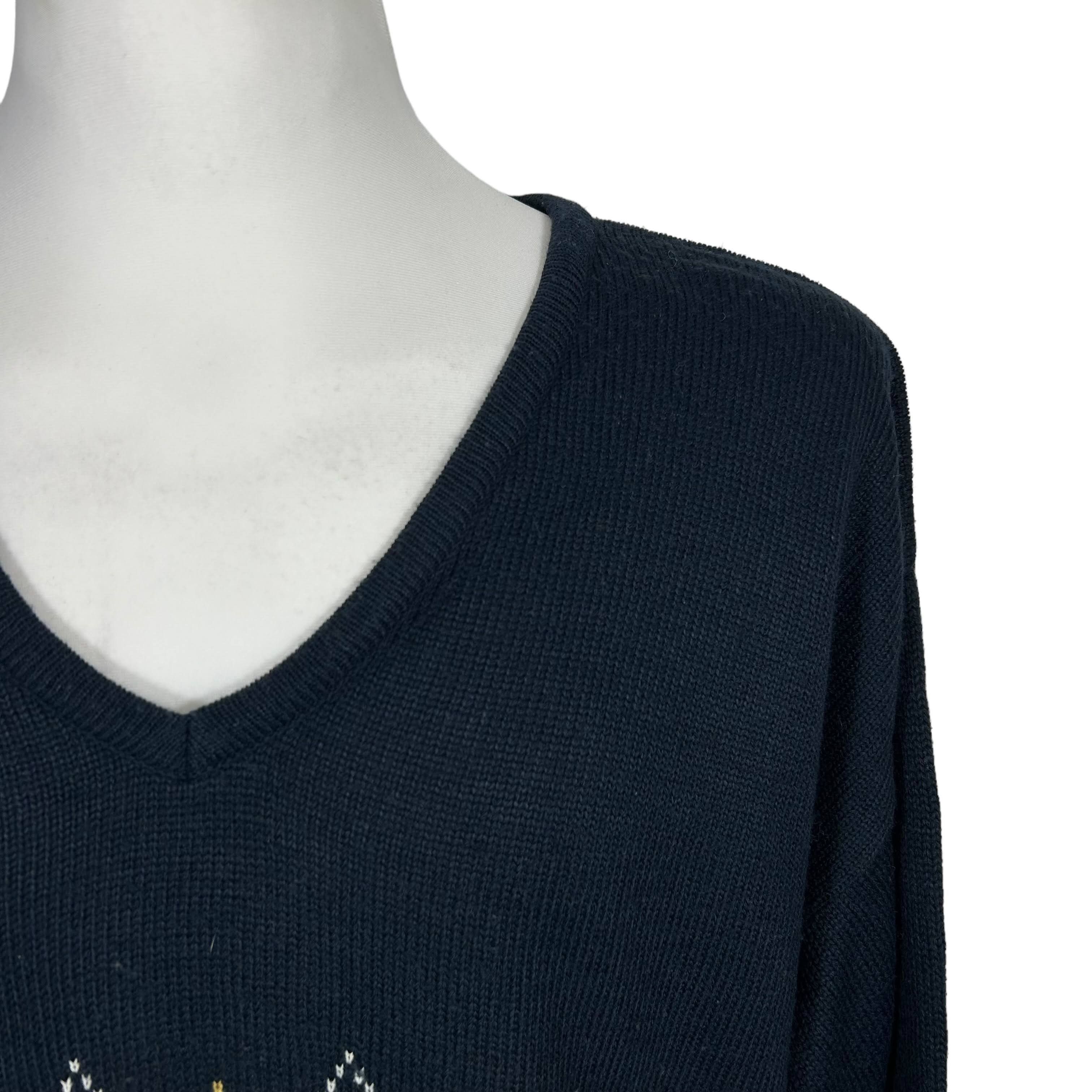 Pringle Of Scotland Pringle Of Scotland Blue Argyle Pullover Knit Sweater XL Size US XL / EU 56 / 4 - 3 Thumbnail