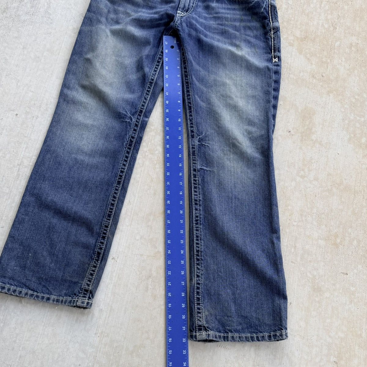 Ariat Ariat M4 Relaxed Boot Cut Jeans Men Size 33x32 Western Size US 33 - 9 Thumbnail