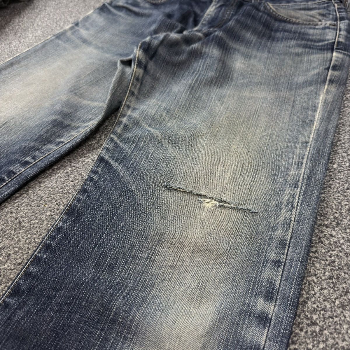 Edwin Archives Y2K Edwin 503 Faded Wash Straight Leg Denim Jeans Size US 32 / EU 48 - 5 Thumbnail