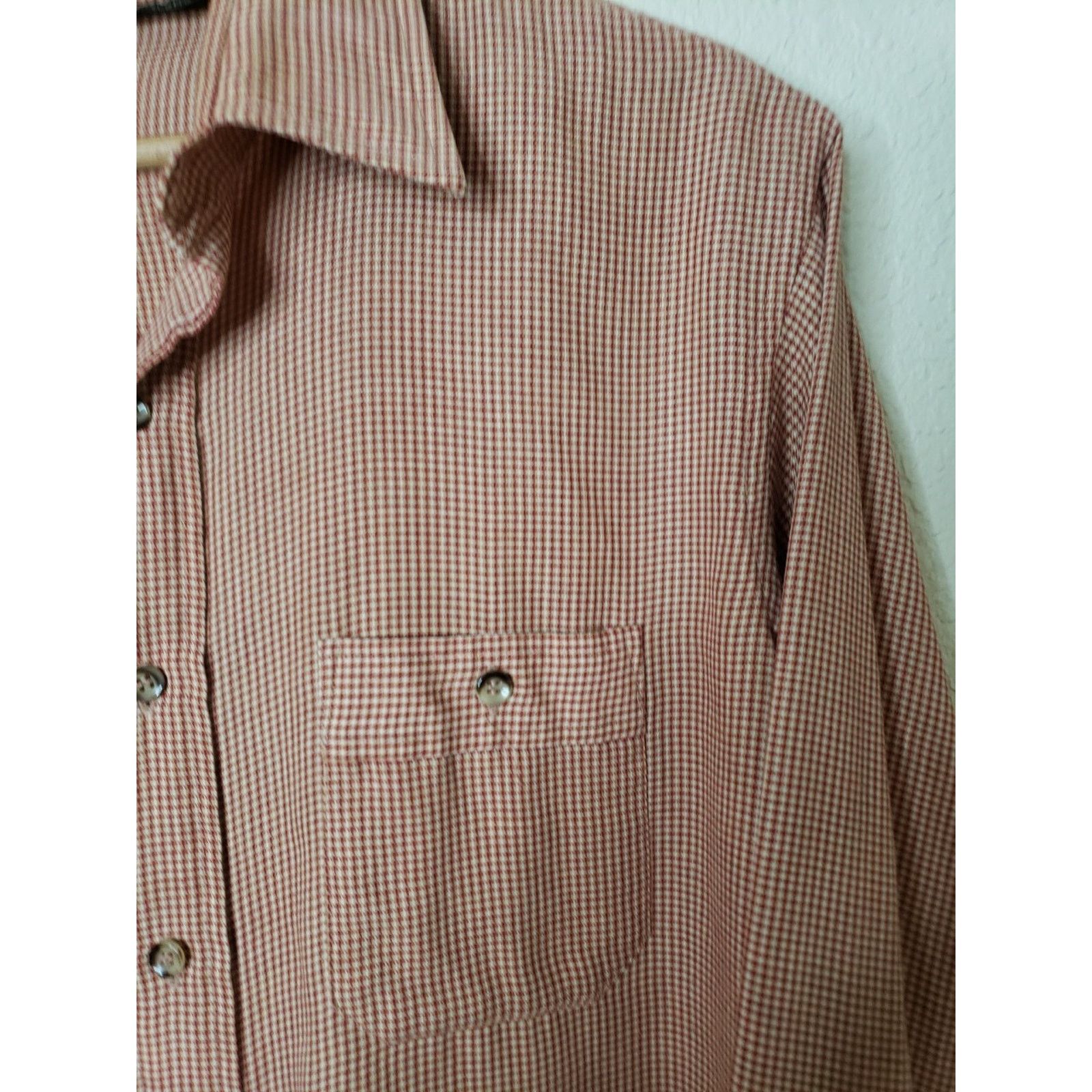 Other Mens Large Harris & Frank 60s 70s Vintage Button Down Shirt Size US L / EU 52-54 / 3 - 2 Thumbnail