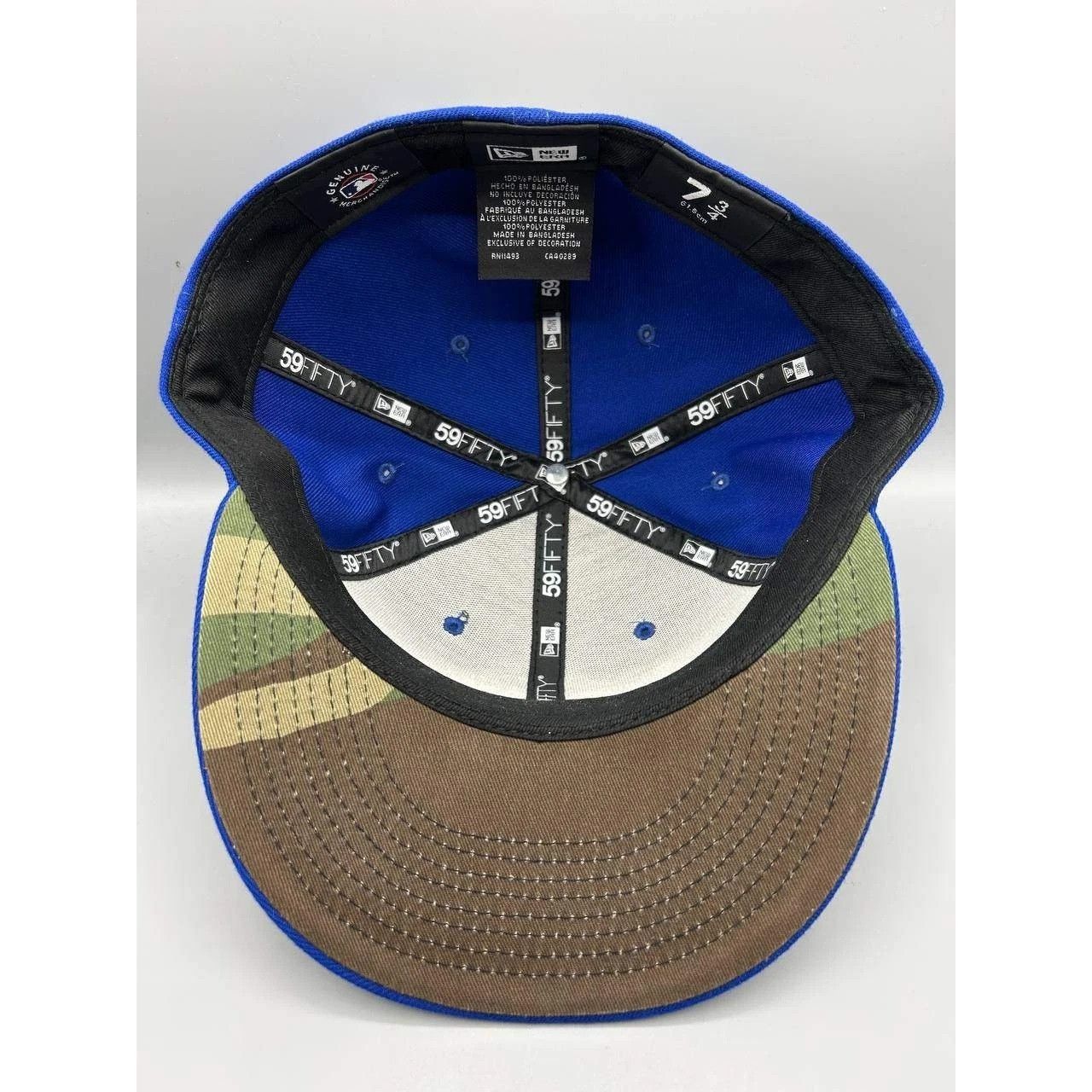 New Era New York Mets Hat Men 7 3/4 MLB 59Fifty New Era Fitted Cap Size ONE SIZE - 2 Thumbnail