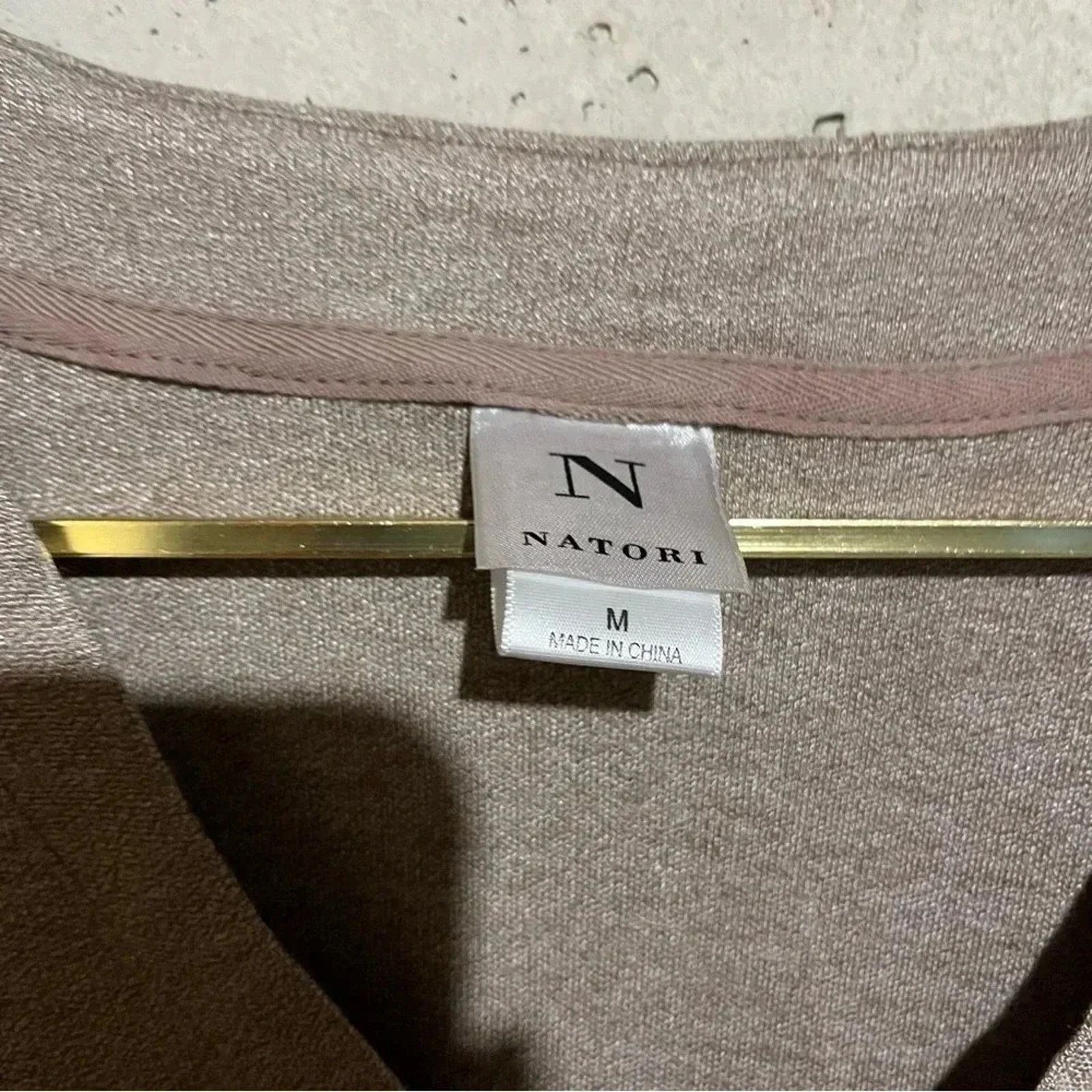 Other NWT Natori Speckled Interlock Long Sleeve Top SZ M Size ONE SIZE - 3 Thumbnail