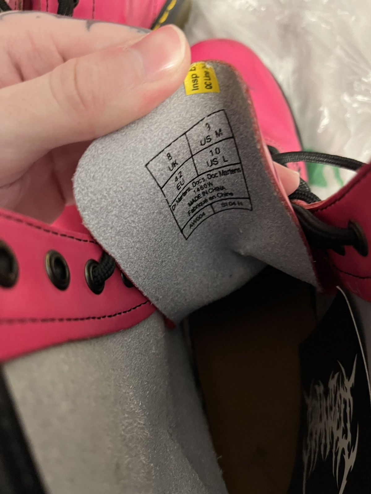 Dr. Martens Dr. Martens pink leather boots Size US 8 / IT 38 - 7 Thumbnail