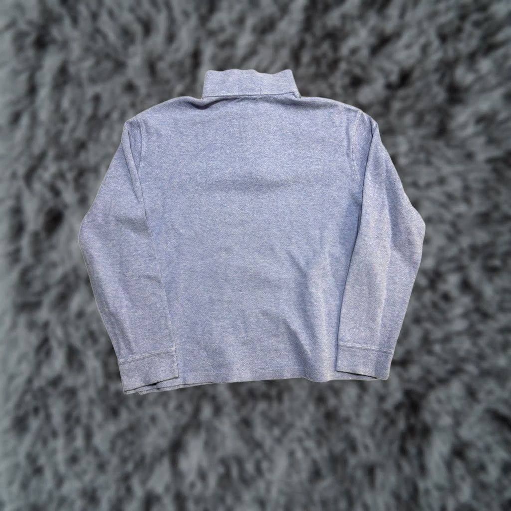 Polo Ralph Lauren Polo Ralph Lauren Sweater Mens M Blue Estate Mock Zip Pullover Pony Logo Knit Cotton Long Sleeve Casual Size US M / EU 48-50 / 2 - 1 Thumbnail