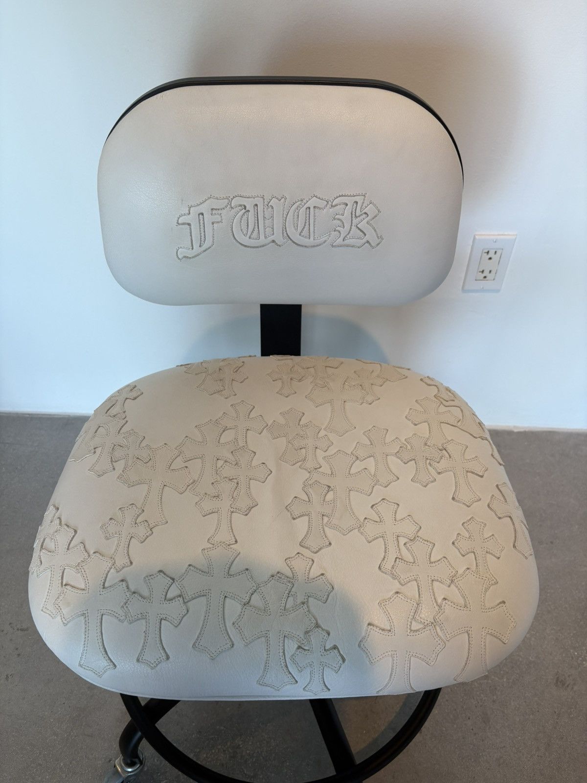 Chrome Hearts CHROME HEARTS 1/1 FUCK CHAIR FLOODED Size ONE SIZE - 5 Thumbnail