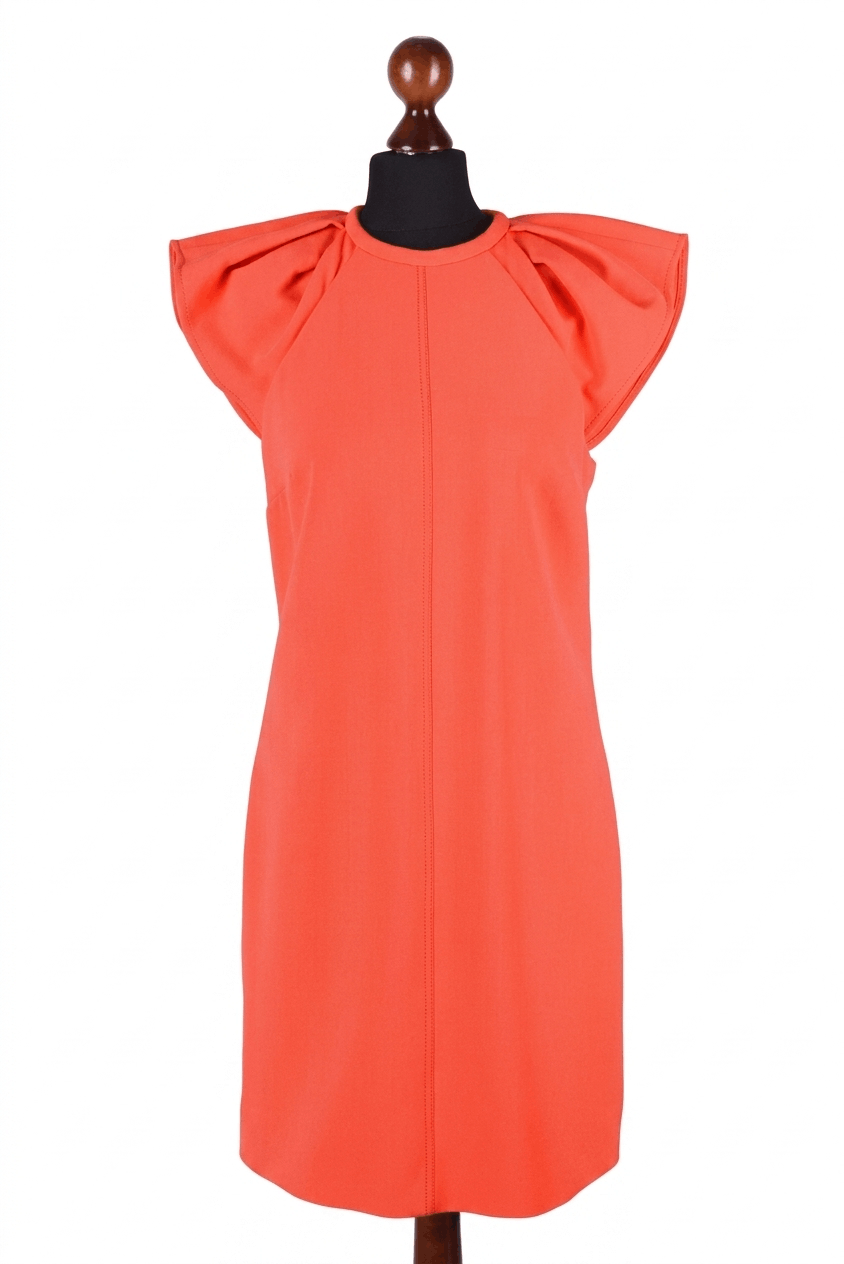 Victoria Beckham Women's Victoria Beckham Ruffle Sleeve Mini Dress Size S Size S / US 4 / IT 40 - 1 Thumbnail
