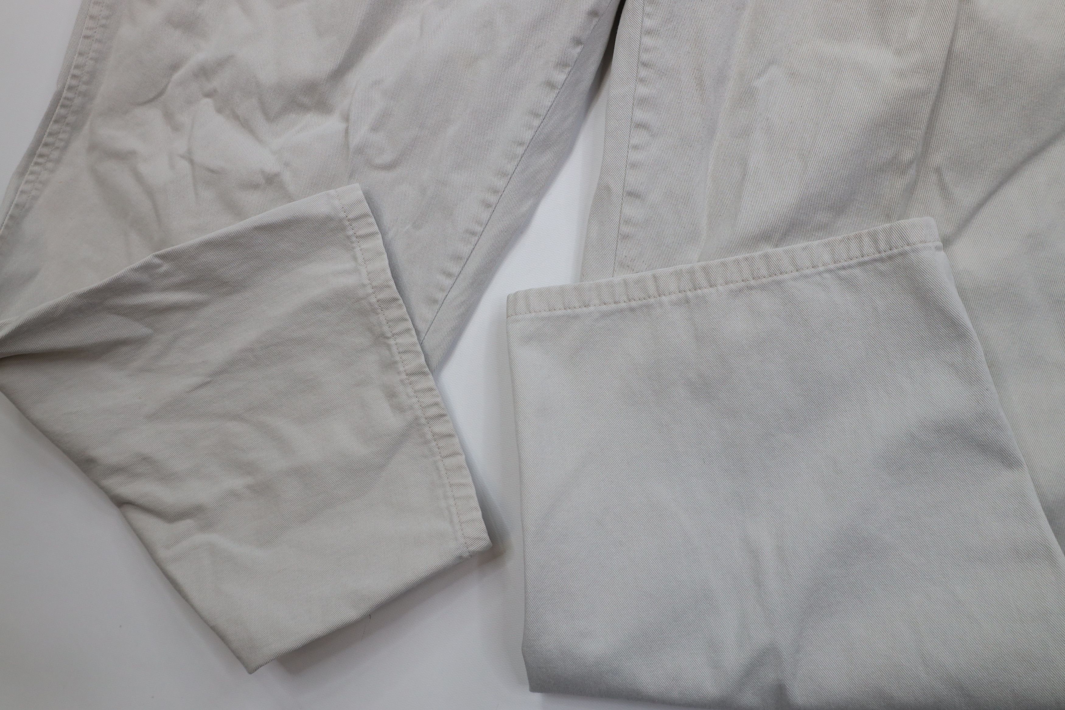 Ralph Lauren Vintage 70s 80s Ralph Lauren Wide Leg Chino Pants Beige USA Size US 42 / EU 58 - 8 Thumbnail