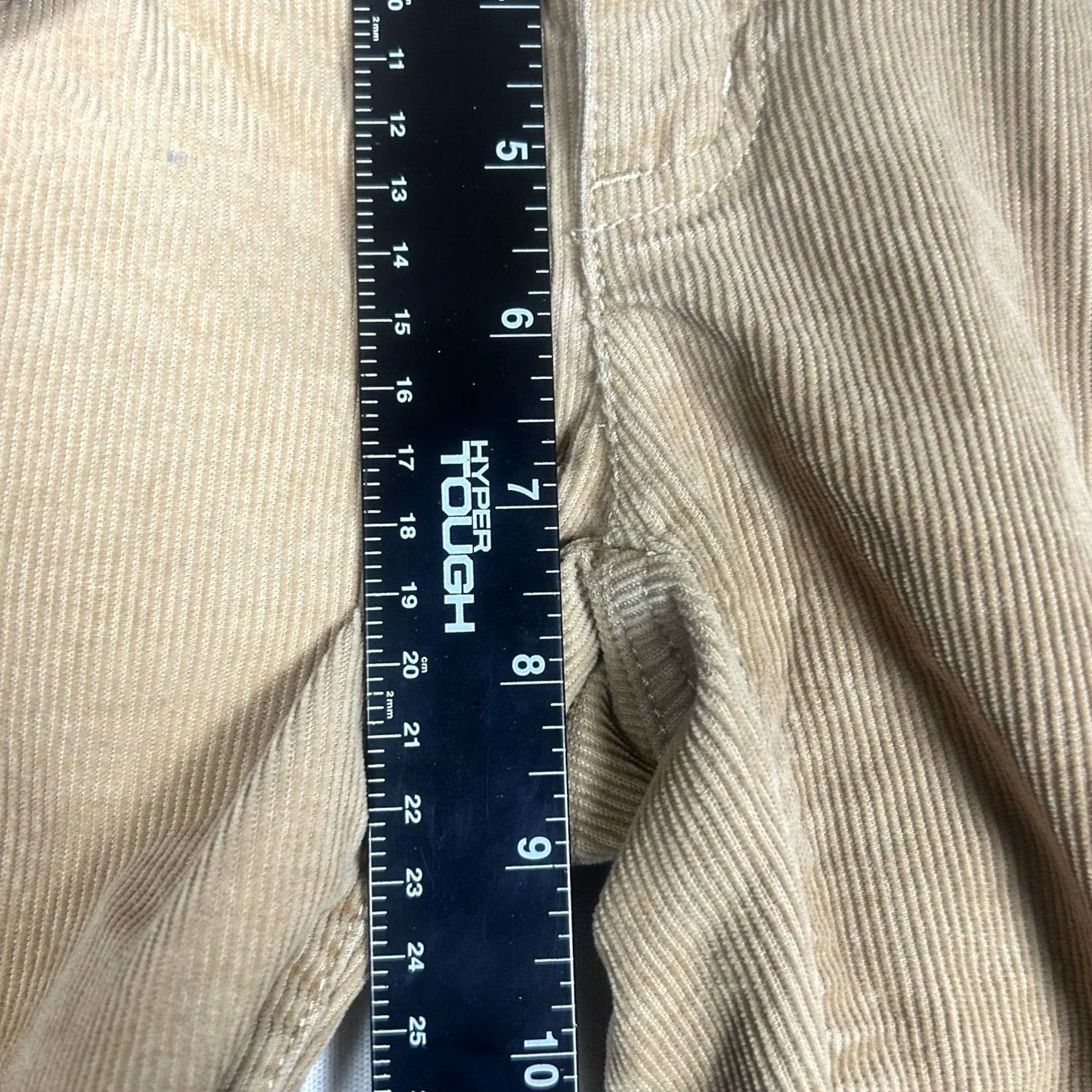 J.Crew J.CREW Womens Corduroy Jeans Skinny Toothpick Low Rise 24 Brown 5-Pocket Boho Preppy Denim Regular Rise Jeans Size 42" / US 20 - 7 Thumbnail