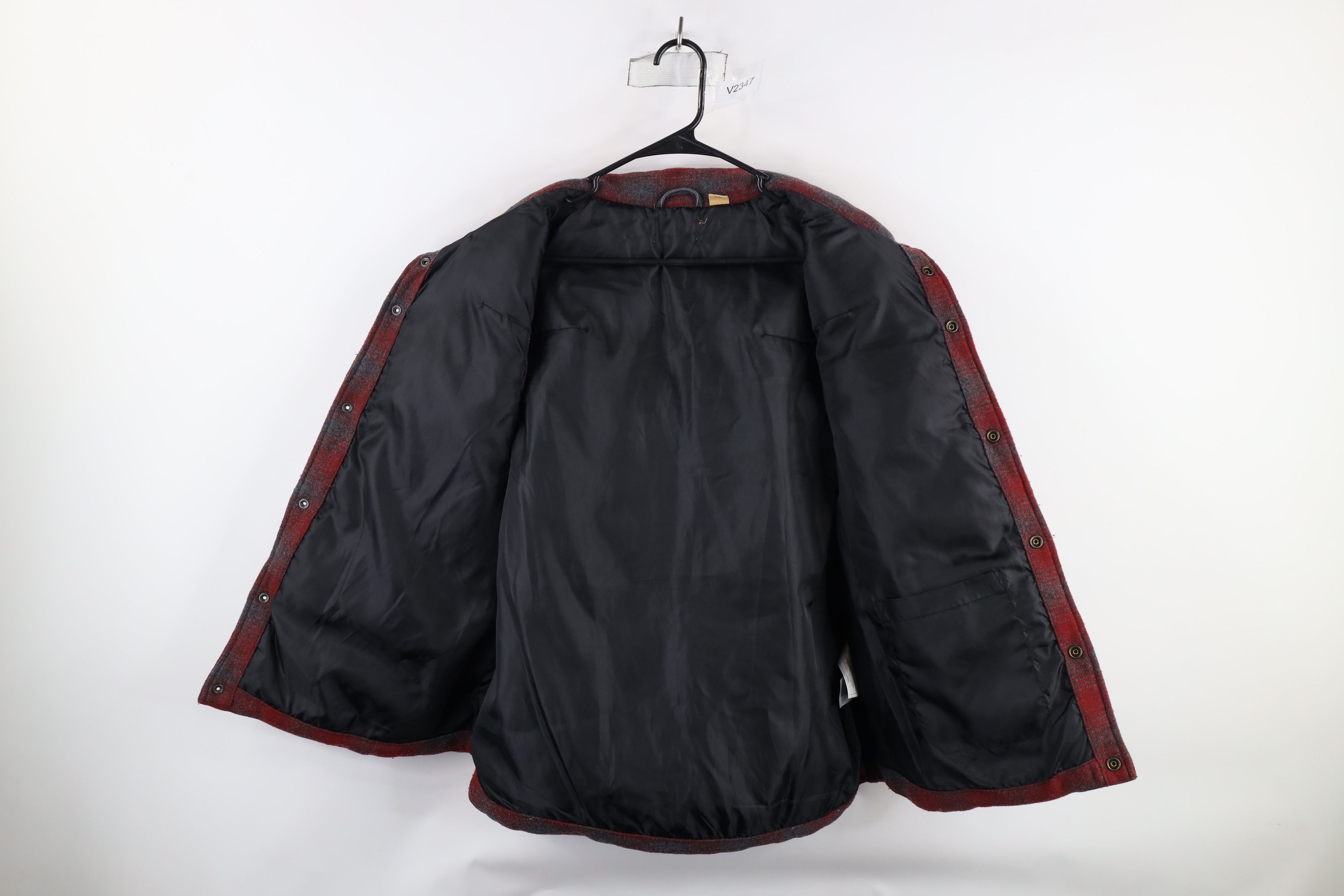 Vintage Vintage Streetwear Wool Blend Button Puffer Vest Jacket Size US L / EU 52-54 / 3 - 6 Thumbnail