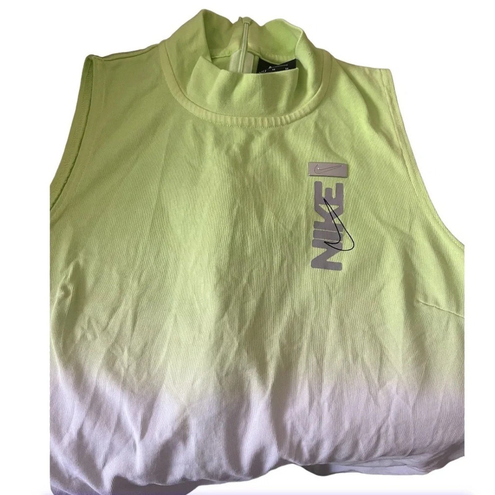 Nike Nike wide leg green ombré one piece jumpsuit with pockets, M Size 32" / US 10 / IT 46 - 3 Thumbnail