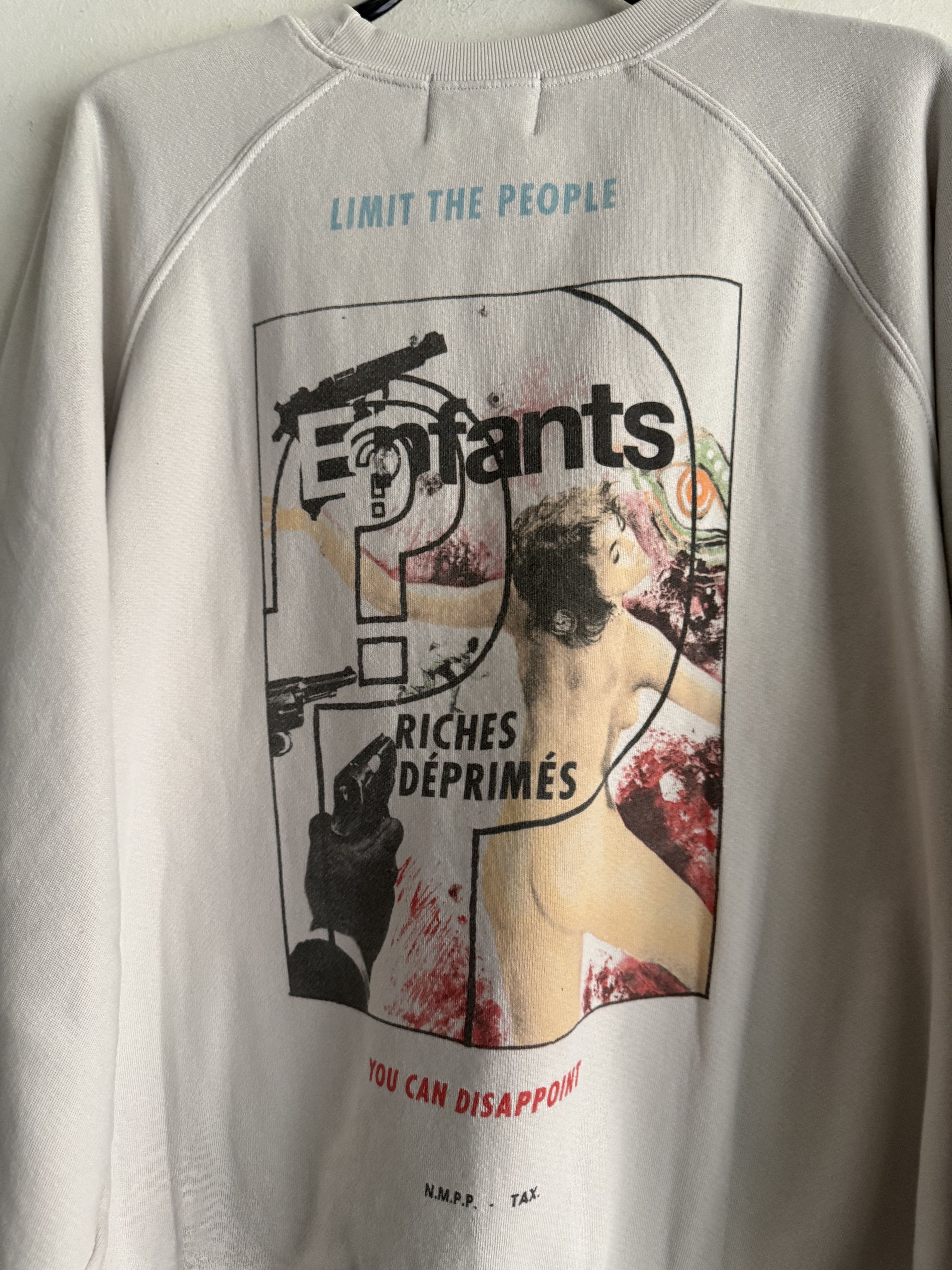 Enfants Riches Deprimes Thrilling Raglan Sweatshirt Size US XL / EU 56 / 4 - 5 Thumbnail