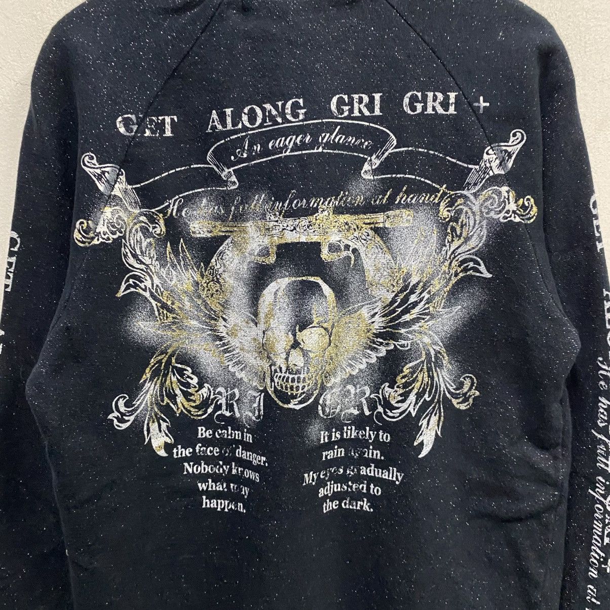 If Six Was Nine Vintage Japanese Brand GriGri "Guns" Track Jacket Size US M / EU 48-50 / 2 - 13 Thumbnail