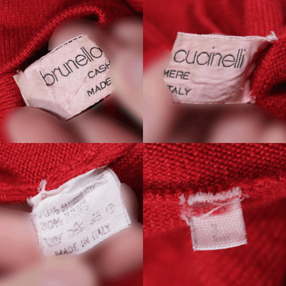 Brunello Cucinelli 90S Cashmere Silk Long Sweater Vintage Size L / US 10 / IT 46 - 10 Thumbnail